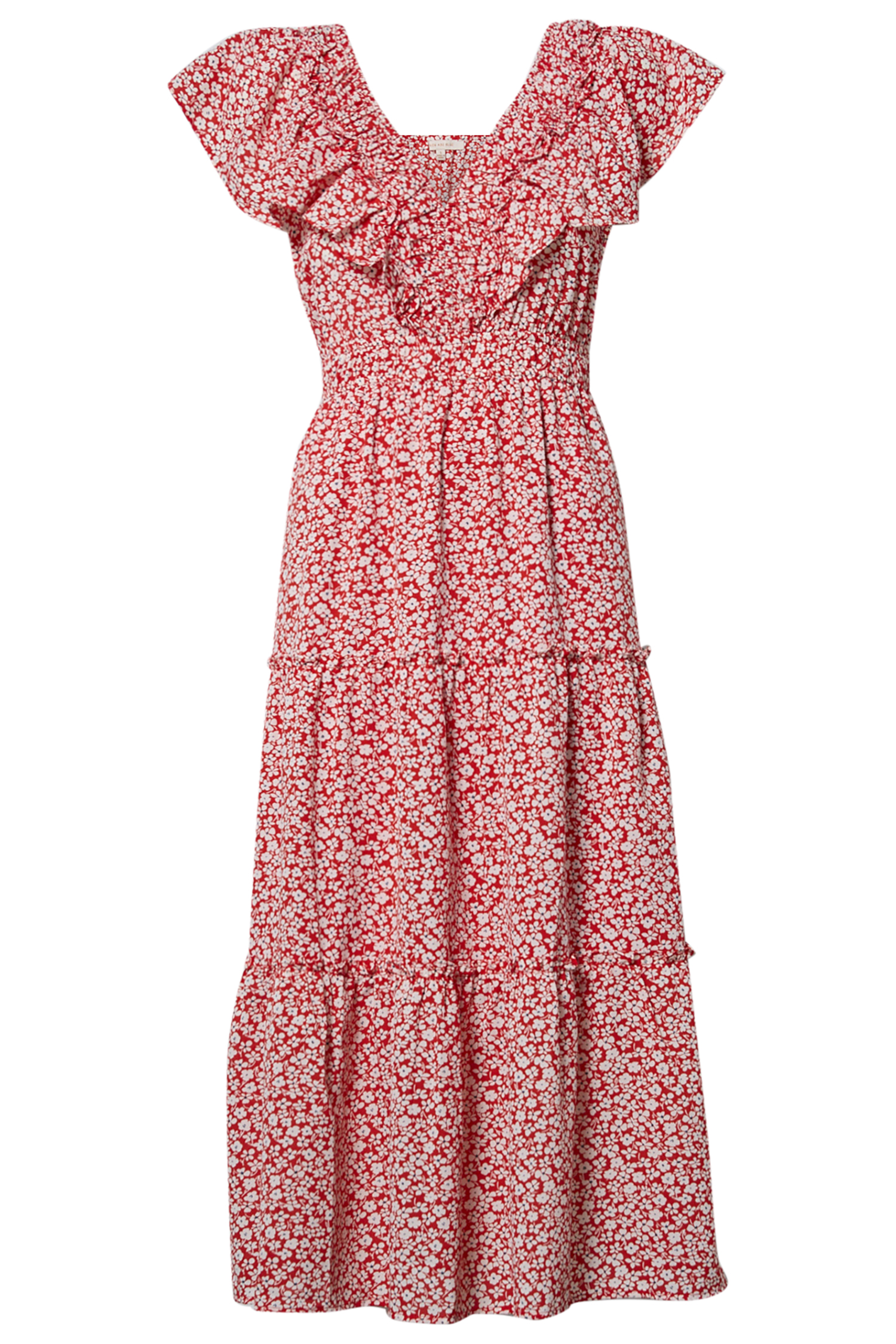 Printed Midi Dress
