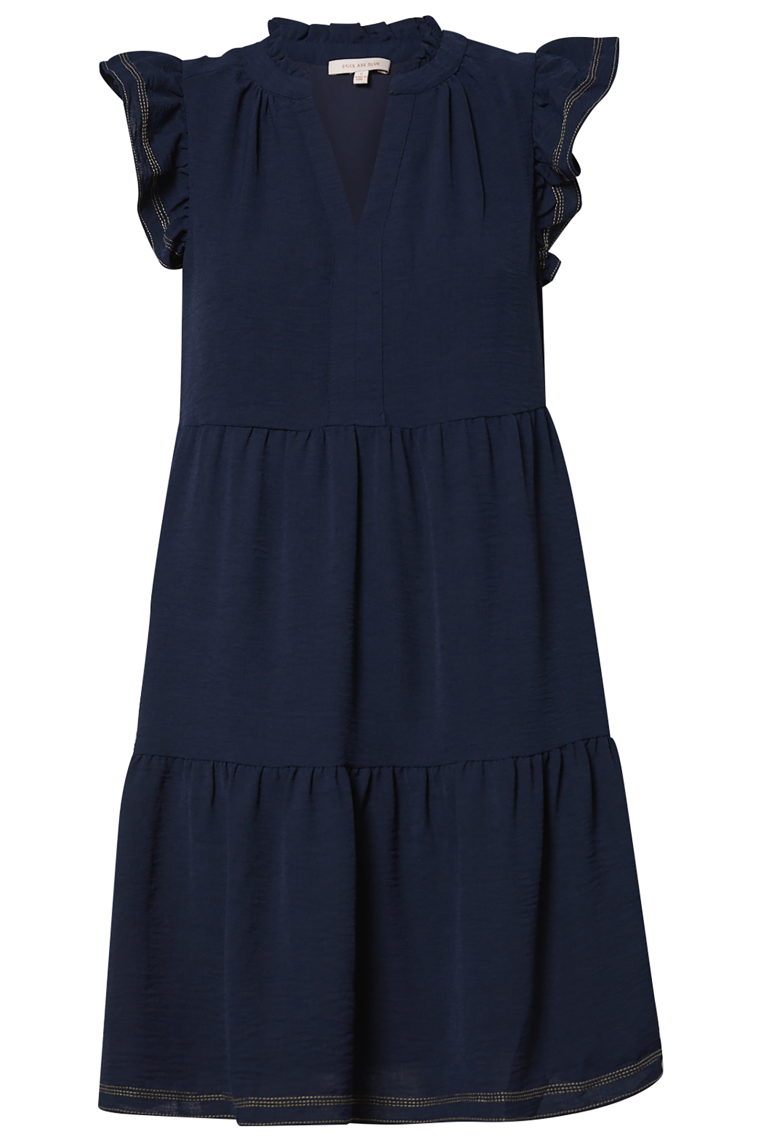 Short Sleeve Babydoll Dress