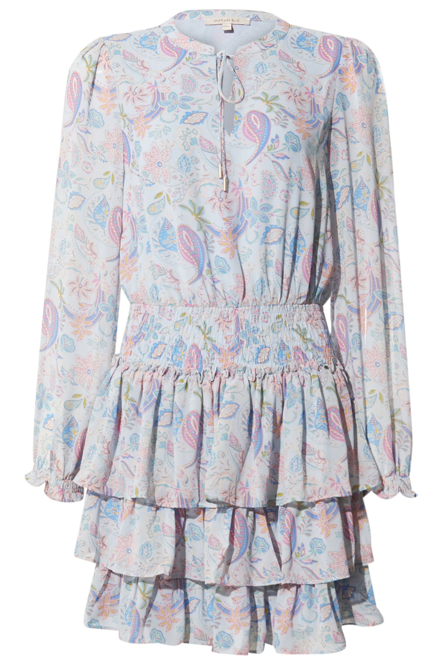 Ruffle Skirt Mini Dress