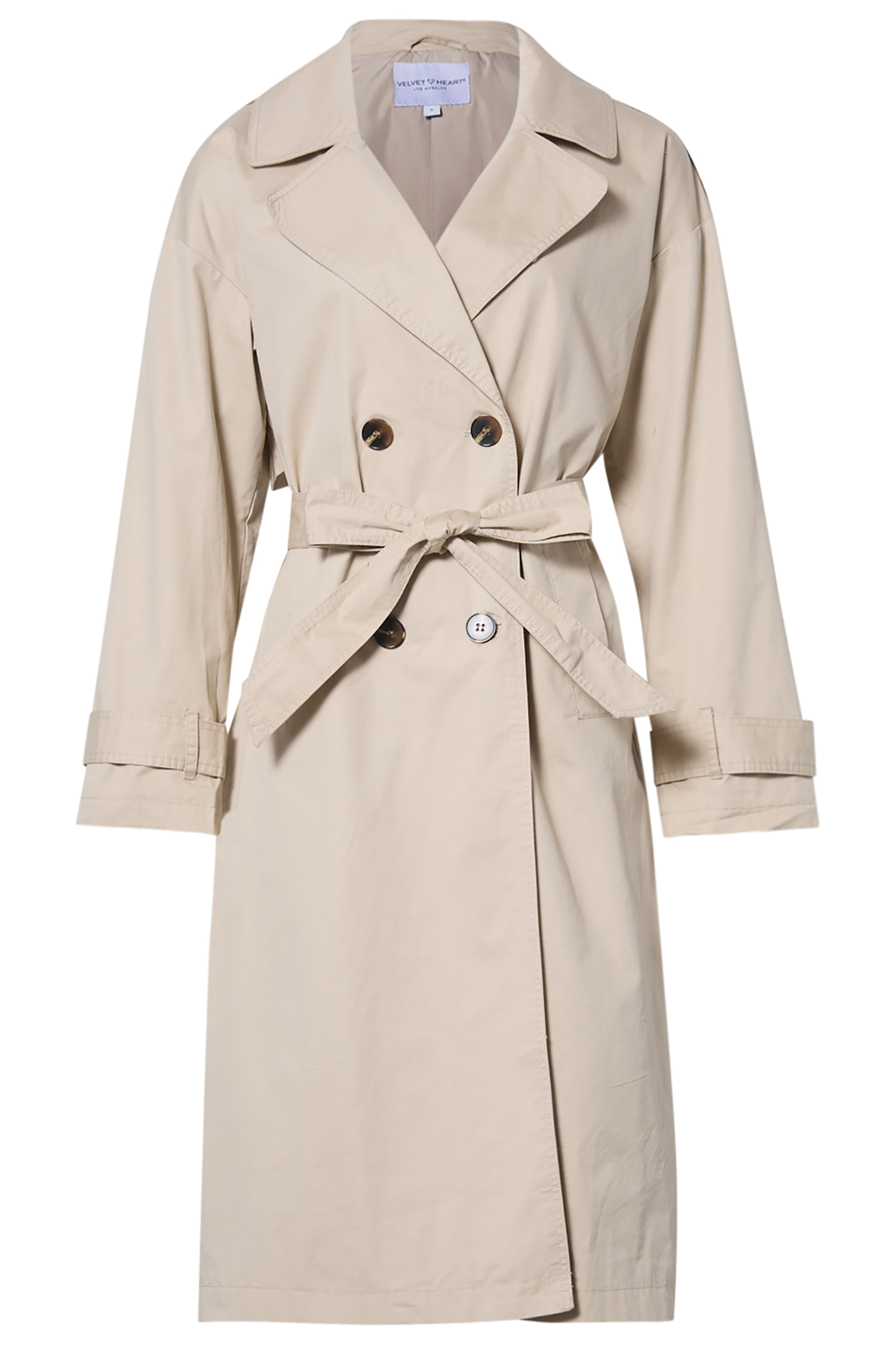 Velvet Heart Trench Coat