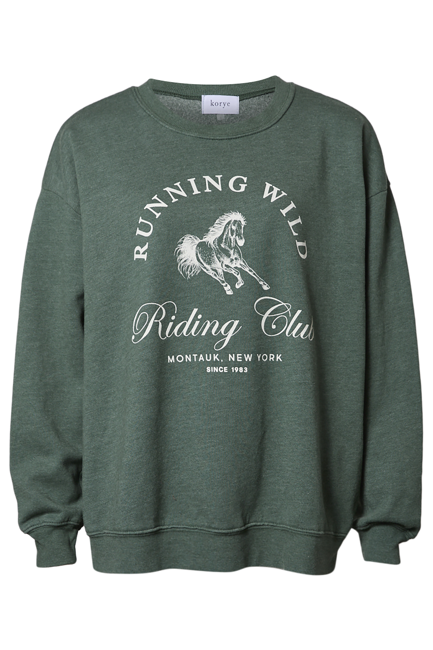 'Running Wild' Verbiage Sweatshirt