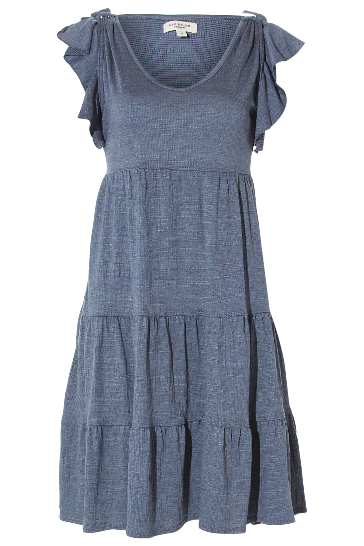Ruffled Sleeve Dress