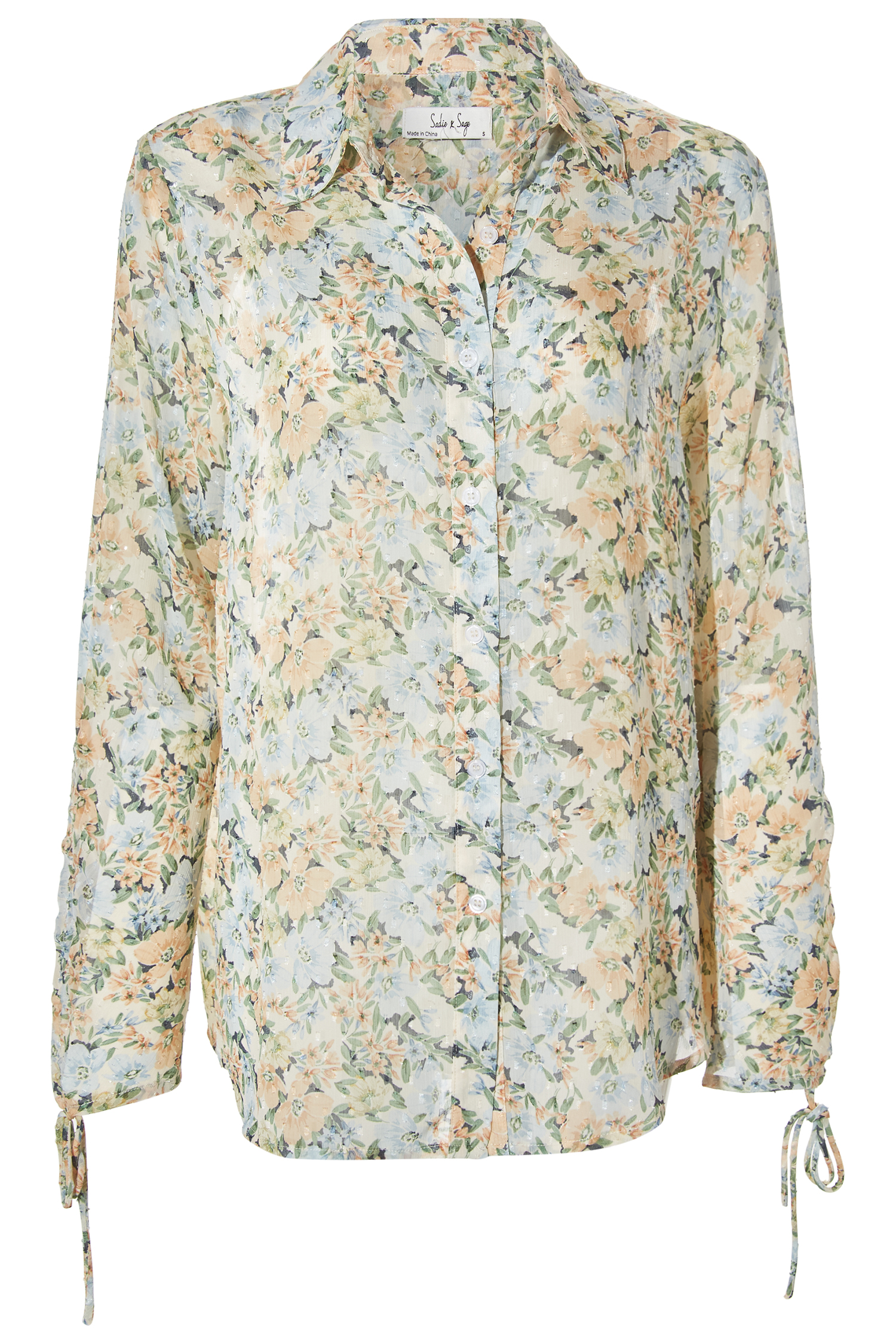 Gathered Sleeve Top