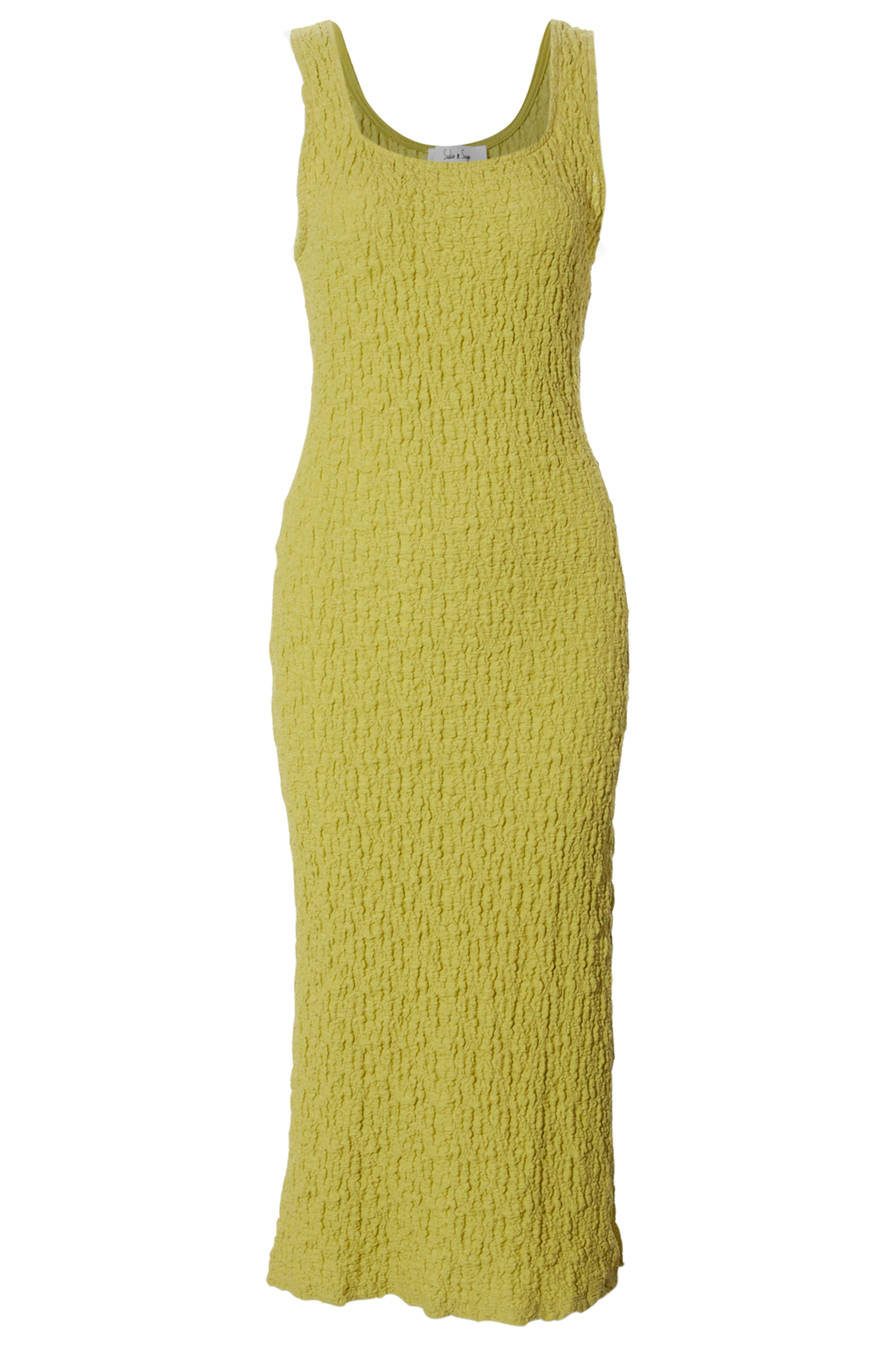 Midi Dress with Slit