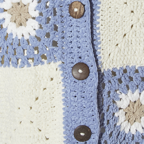 Ivory/Blue