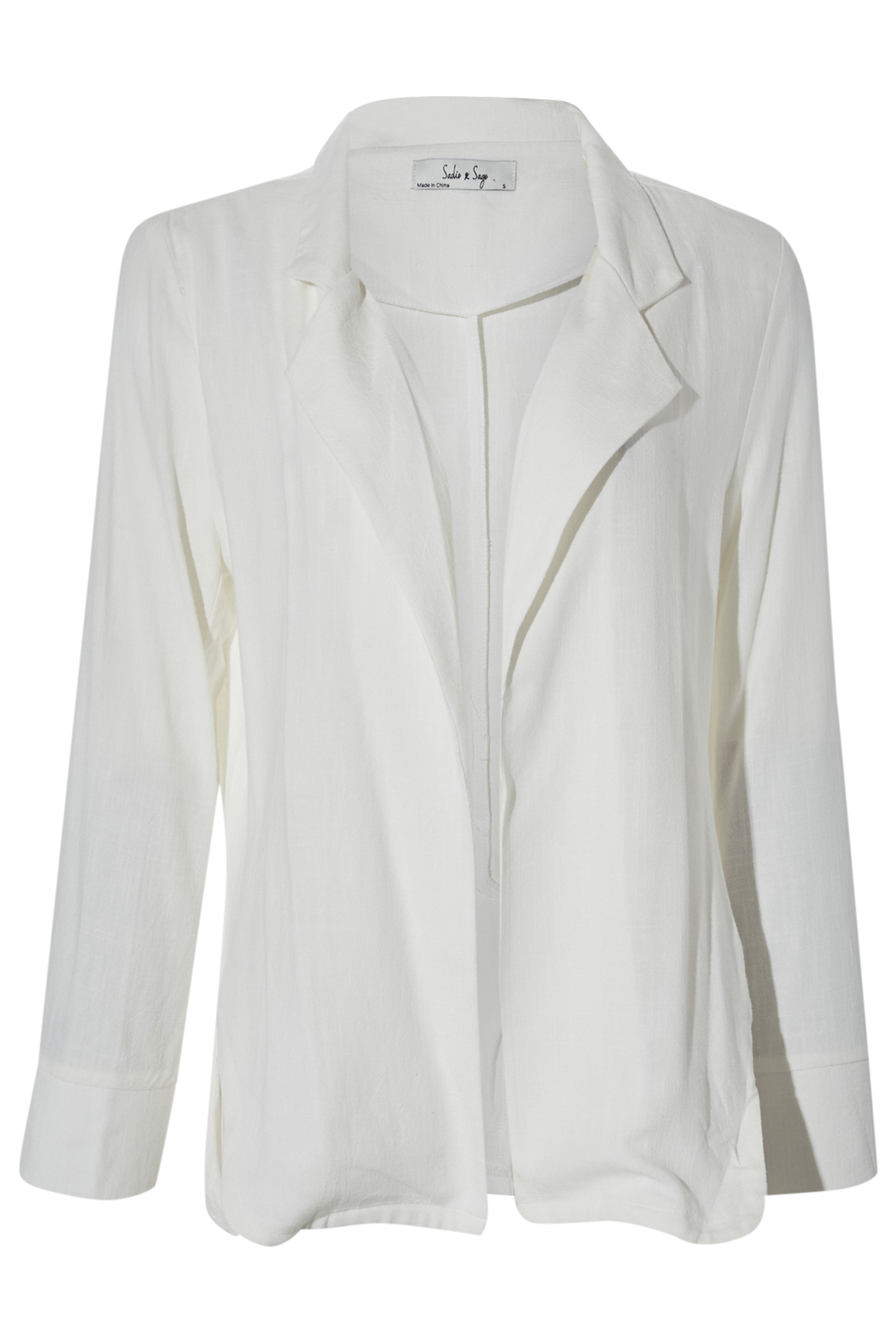Open Front Blazer