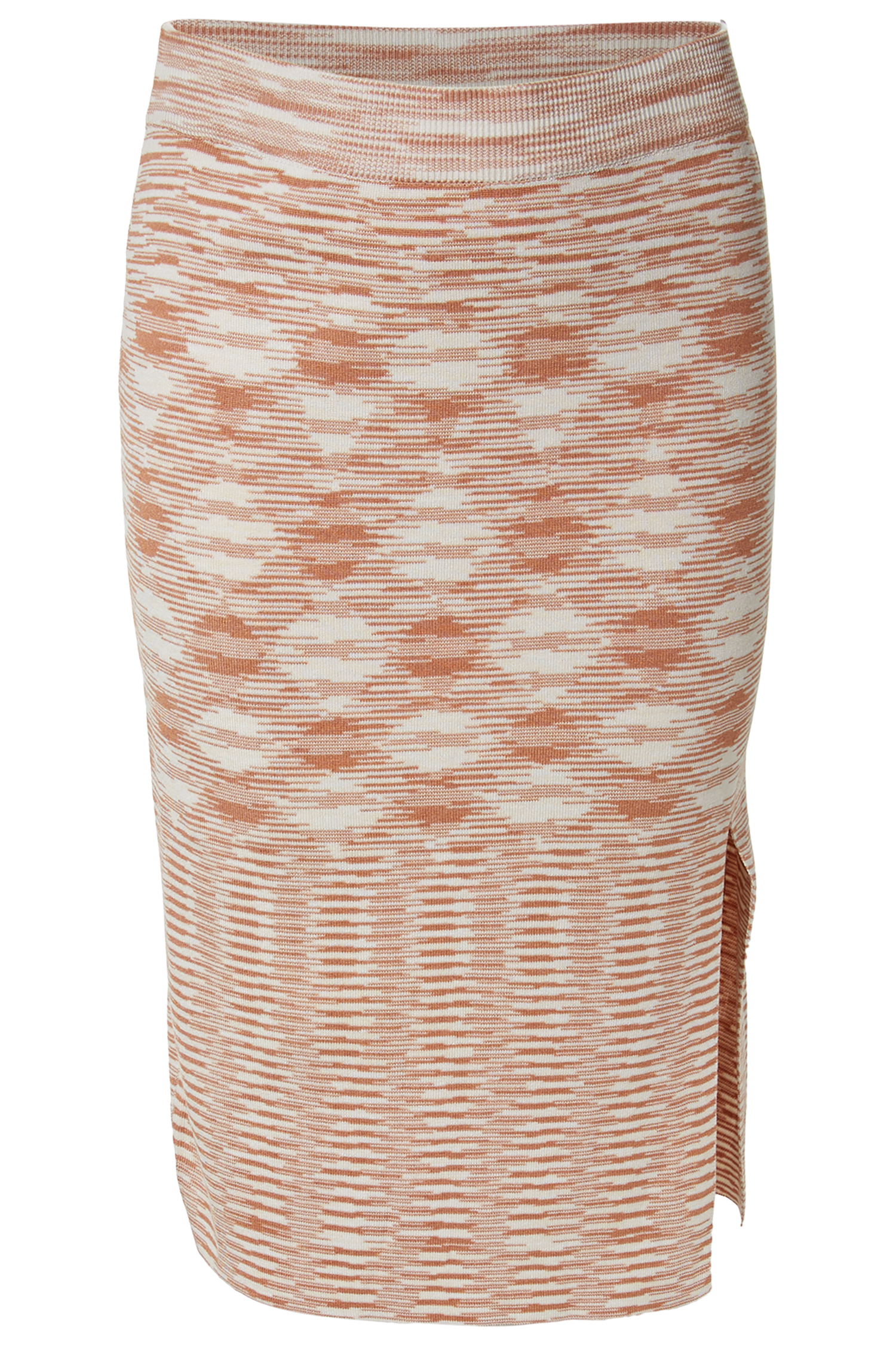Side Slit Midi Skirt