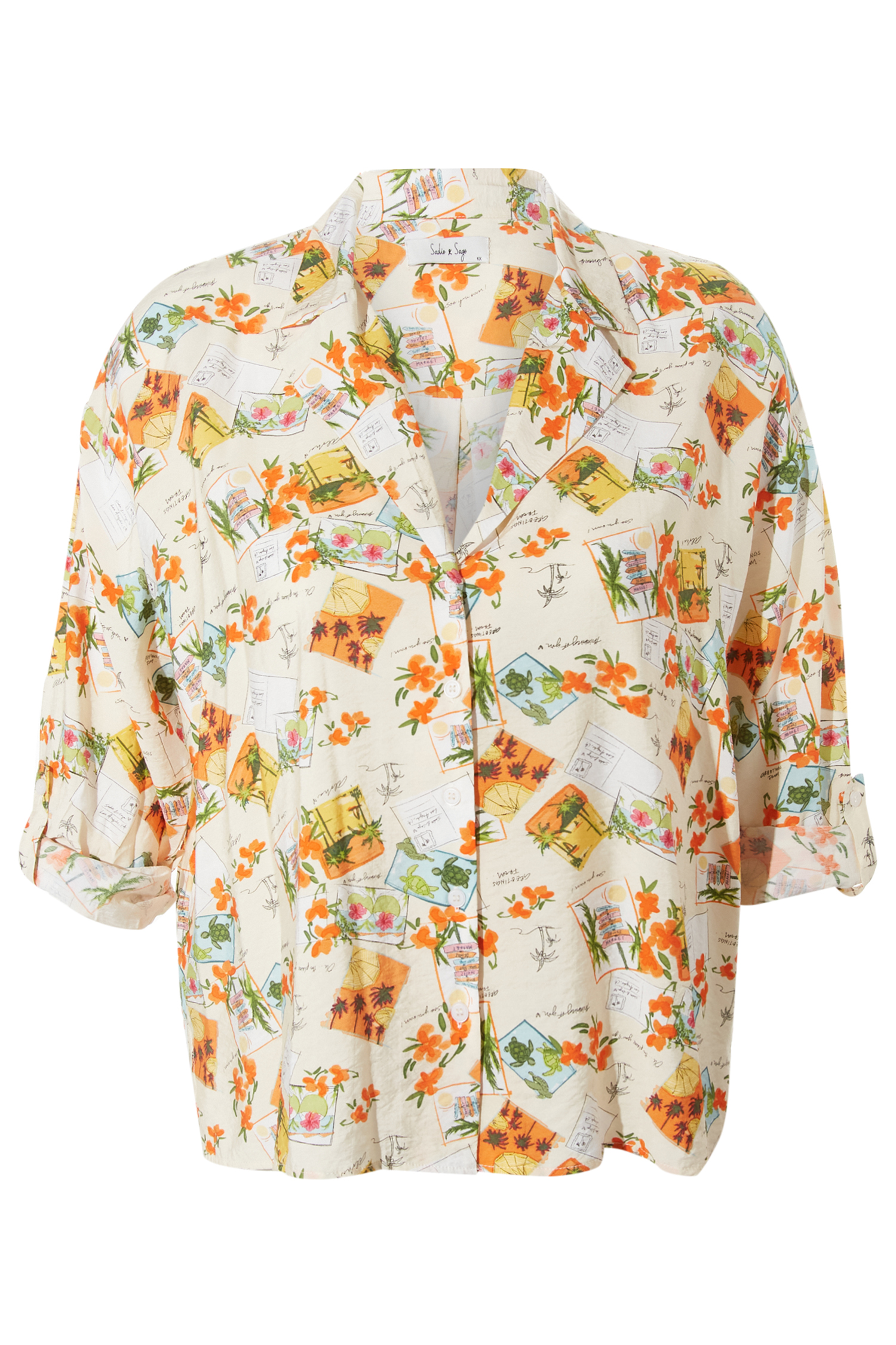Greetings Button Down Shirt