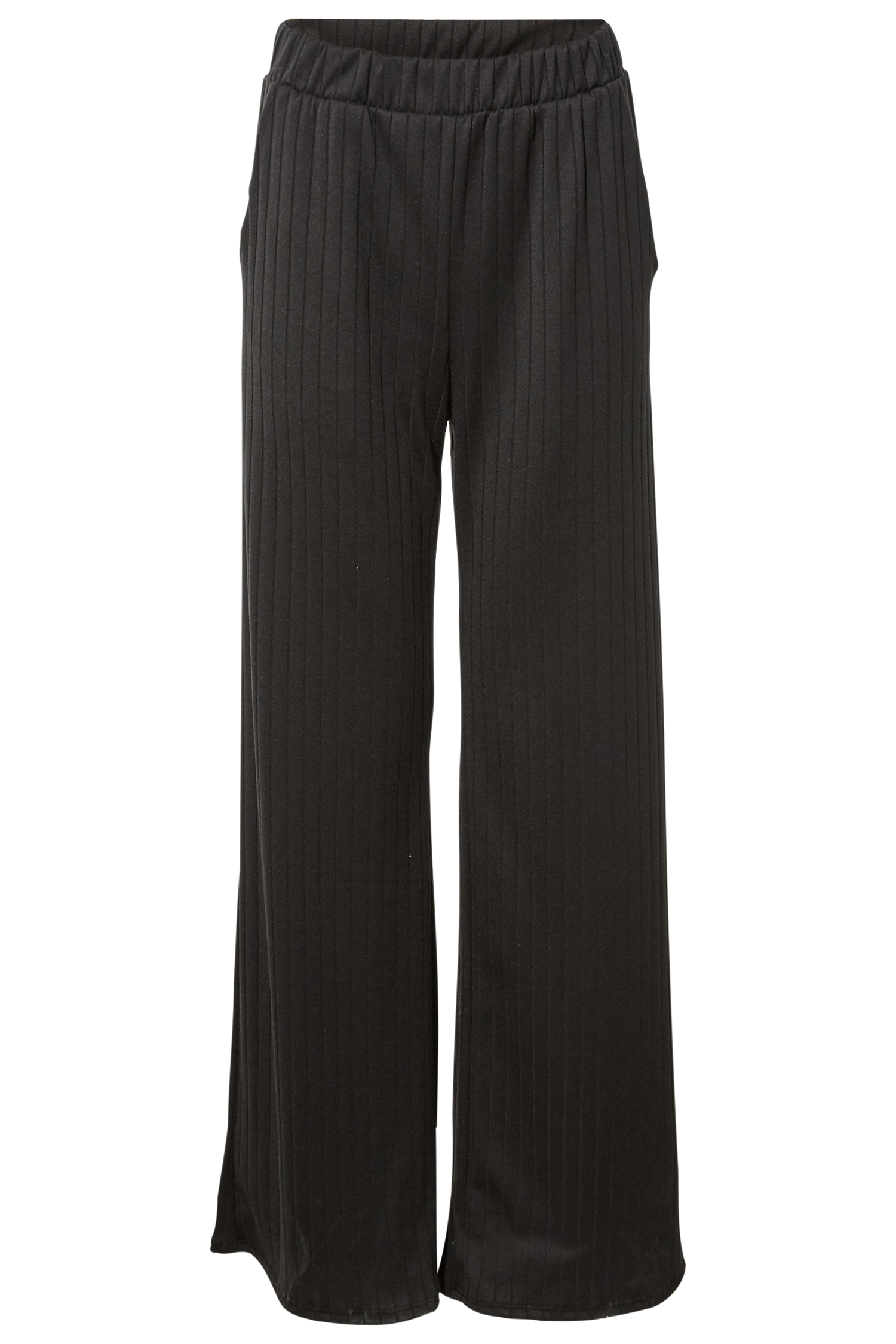 Pull On Rib Knit Pants