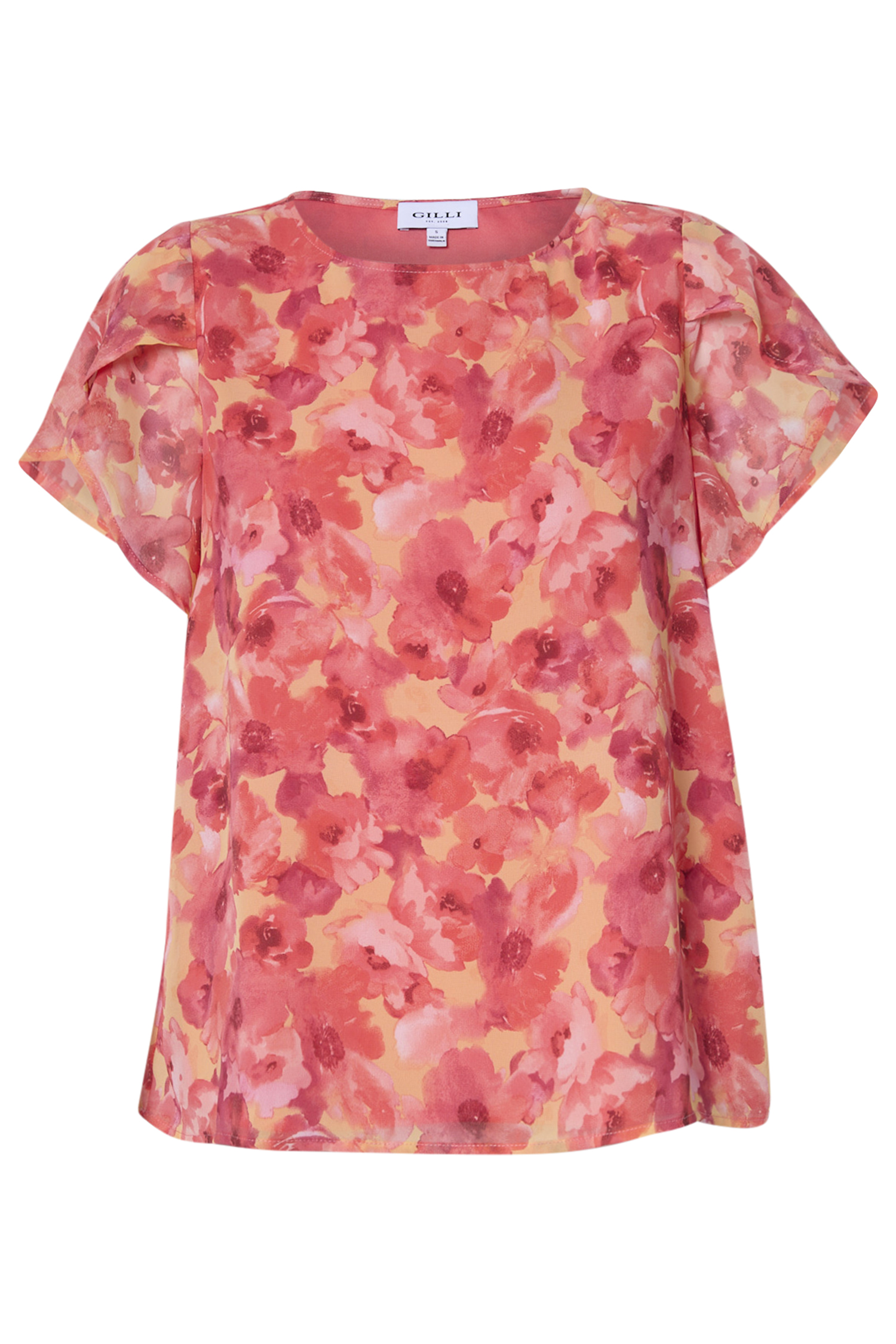 Floral Short Sleeve Top