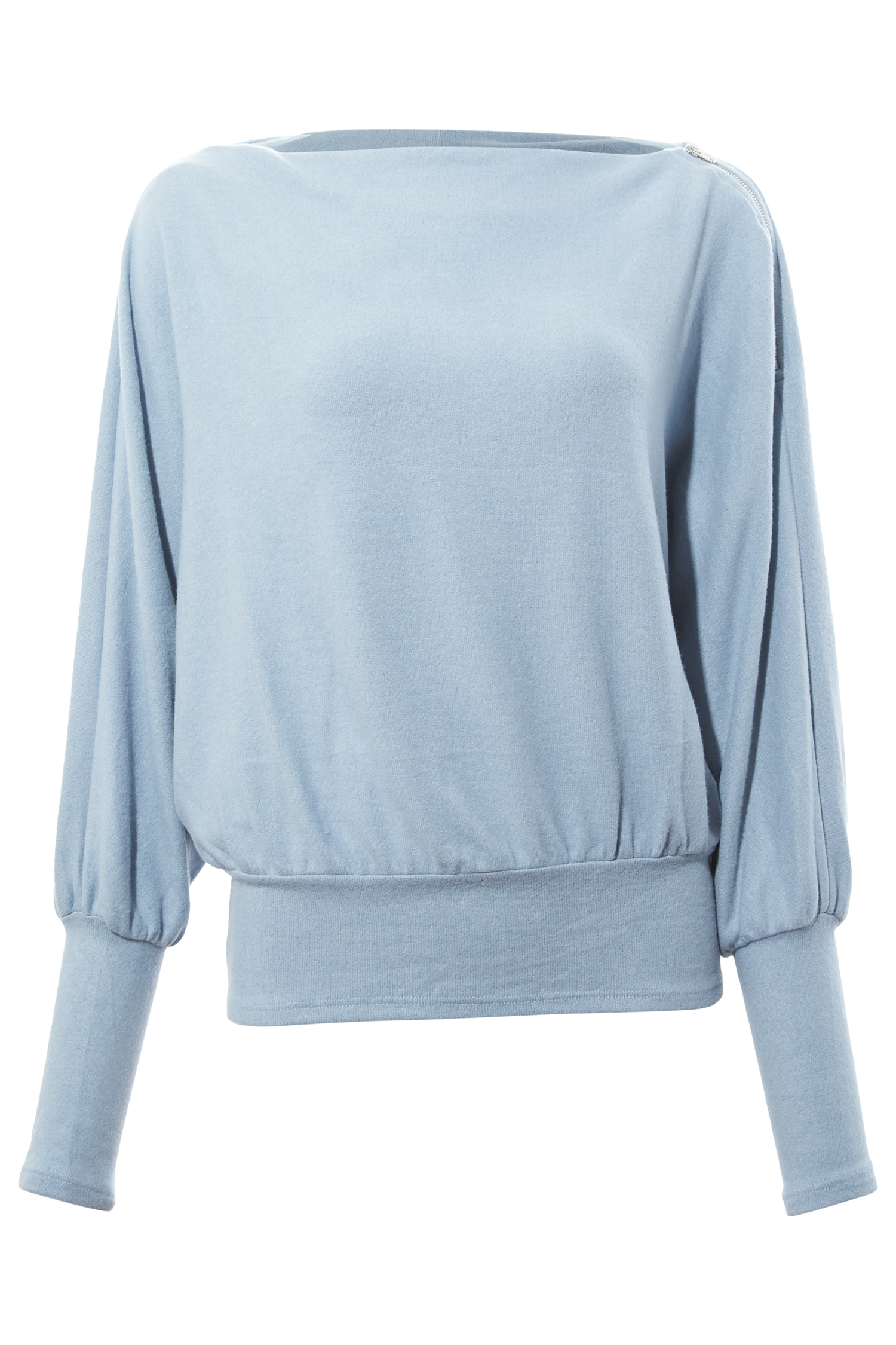 Long Sleeve Boat Neck Top