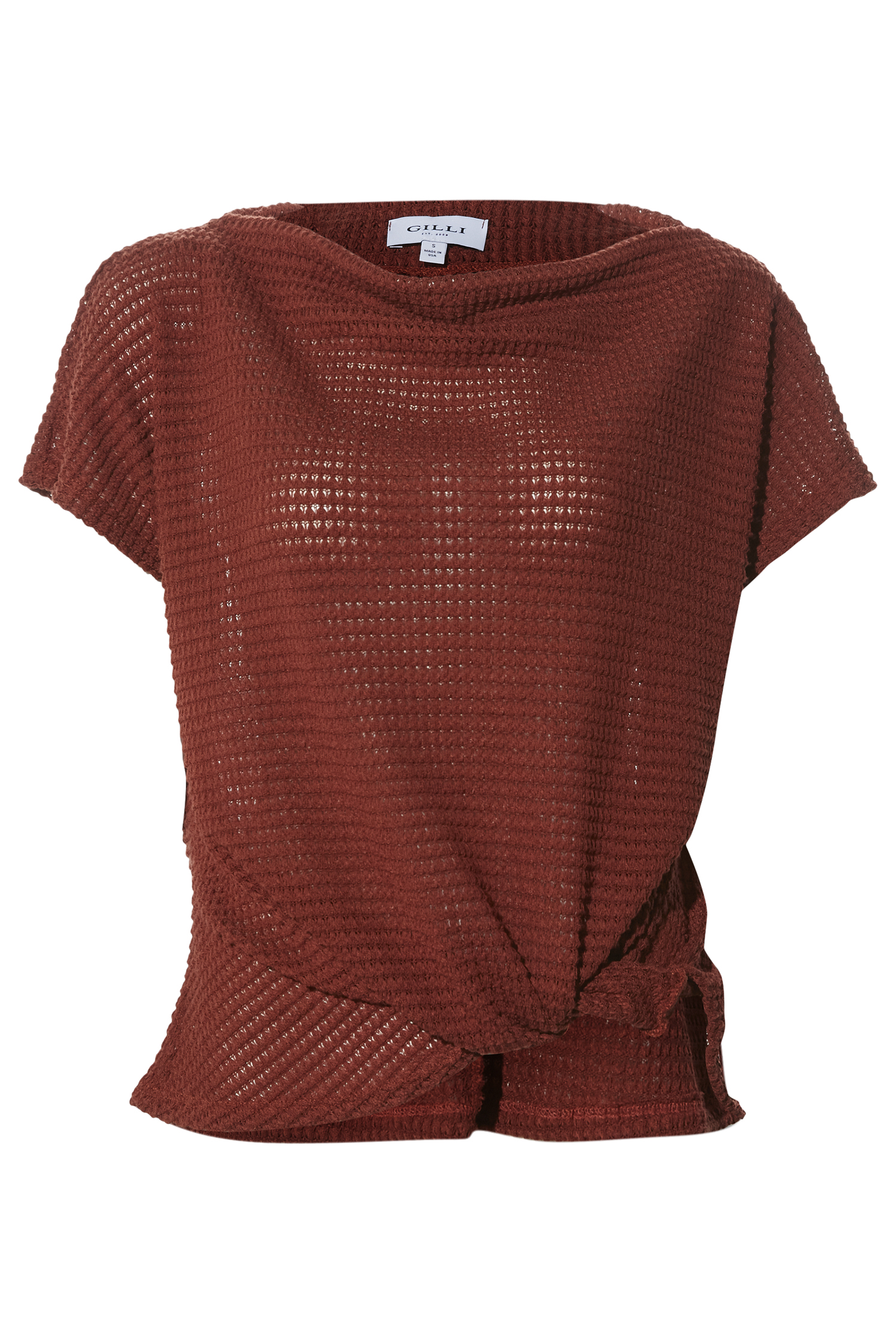 Boatneck Twist Top
