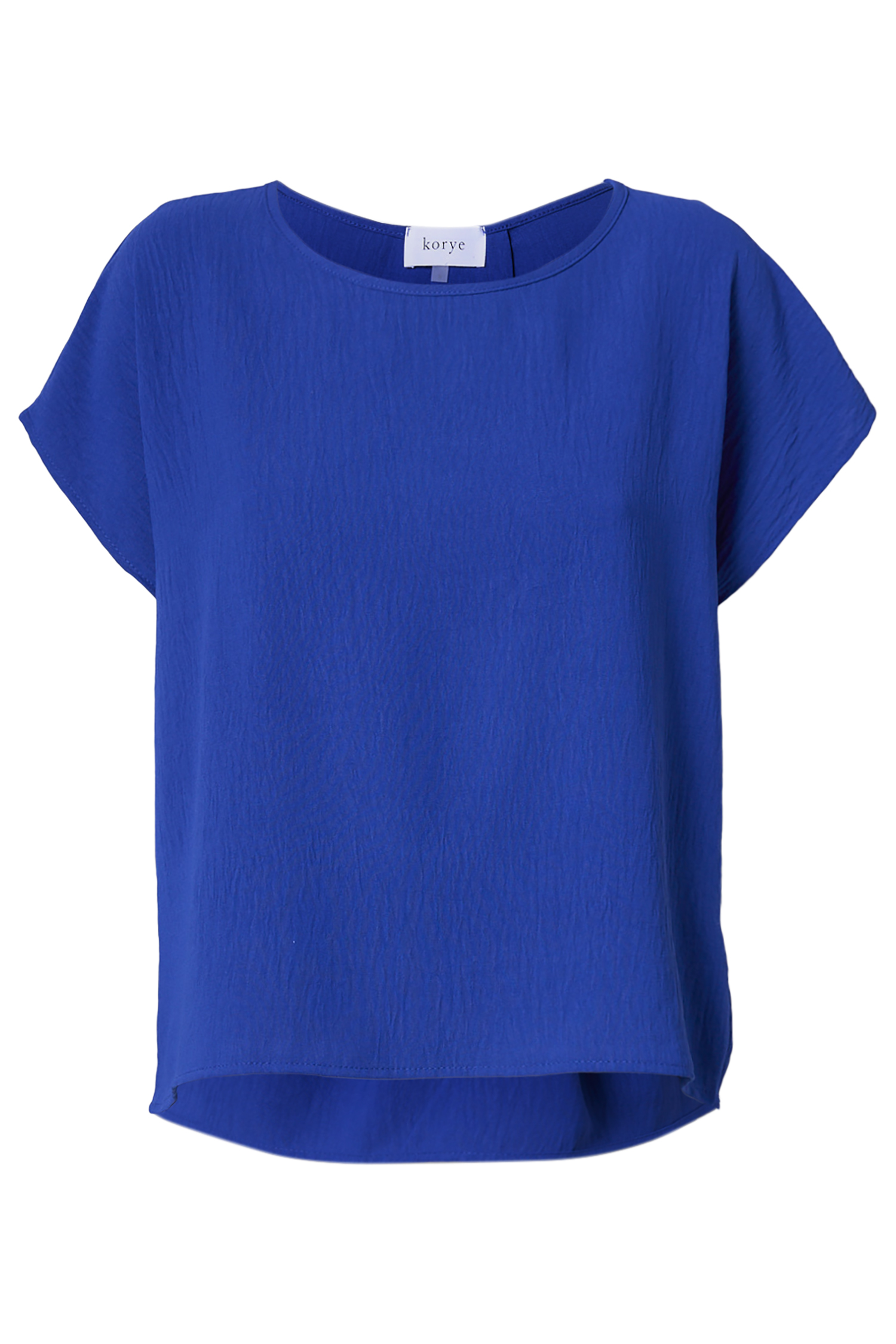 Back Pleat Cross Over Top