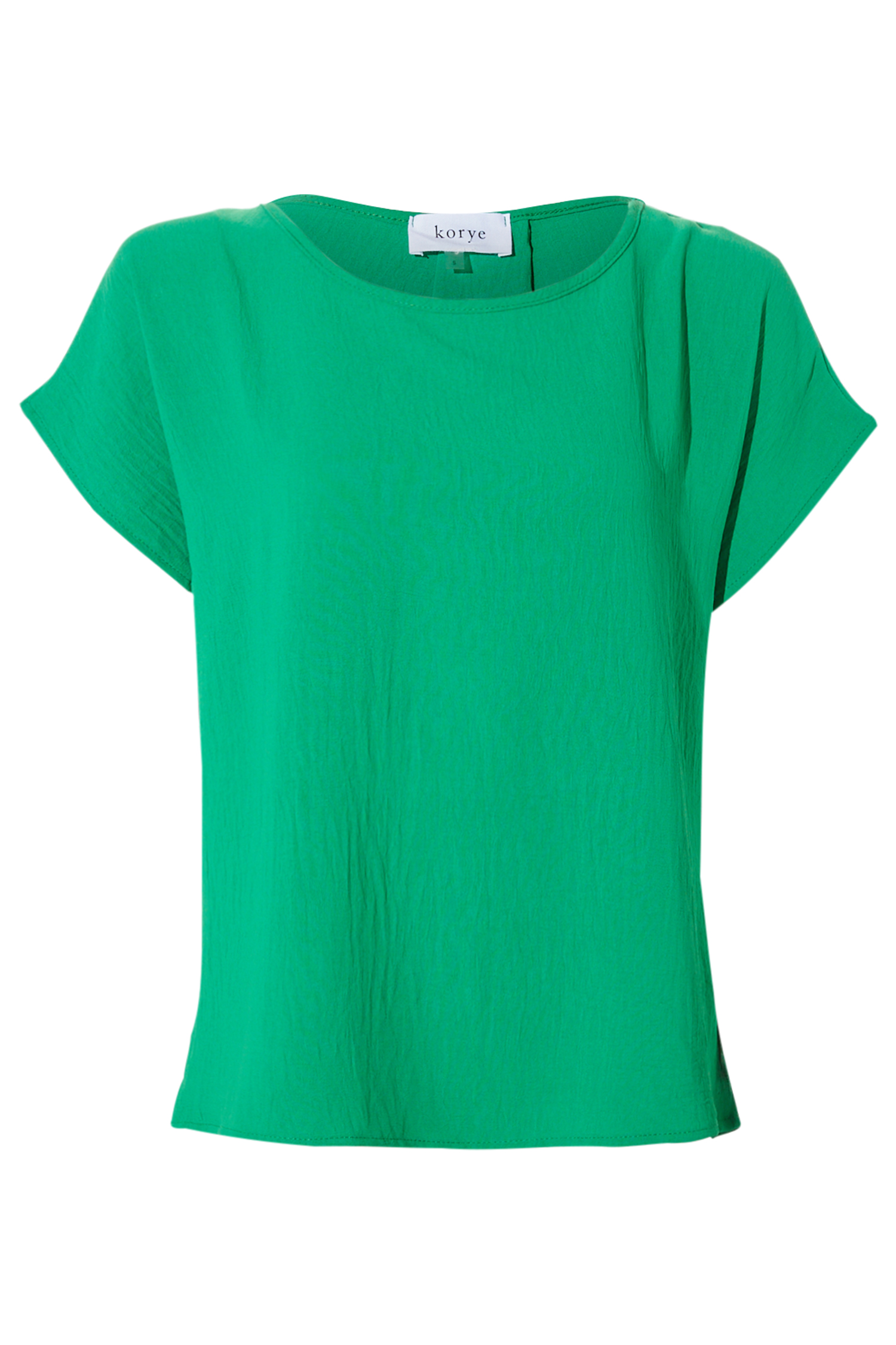 Back Pleat Cross Over Top