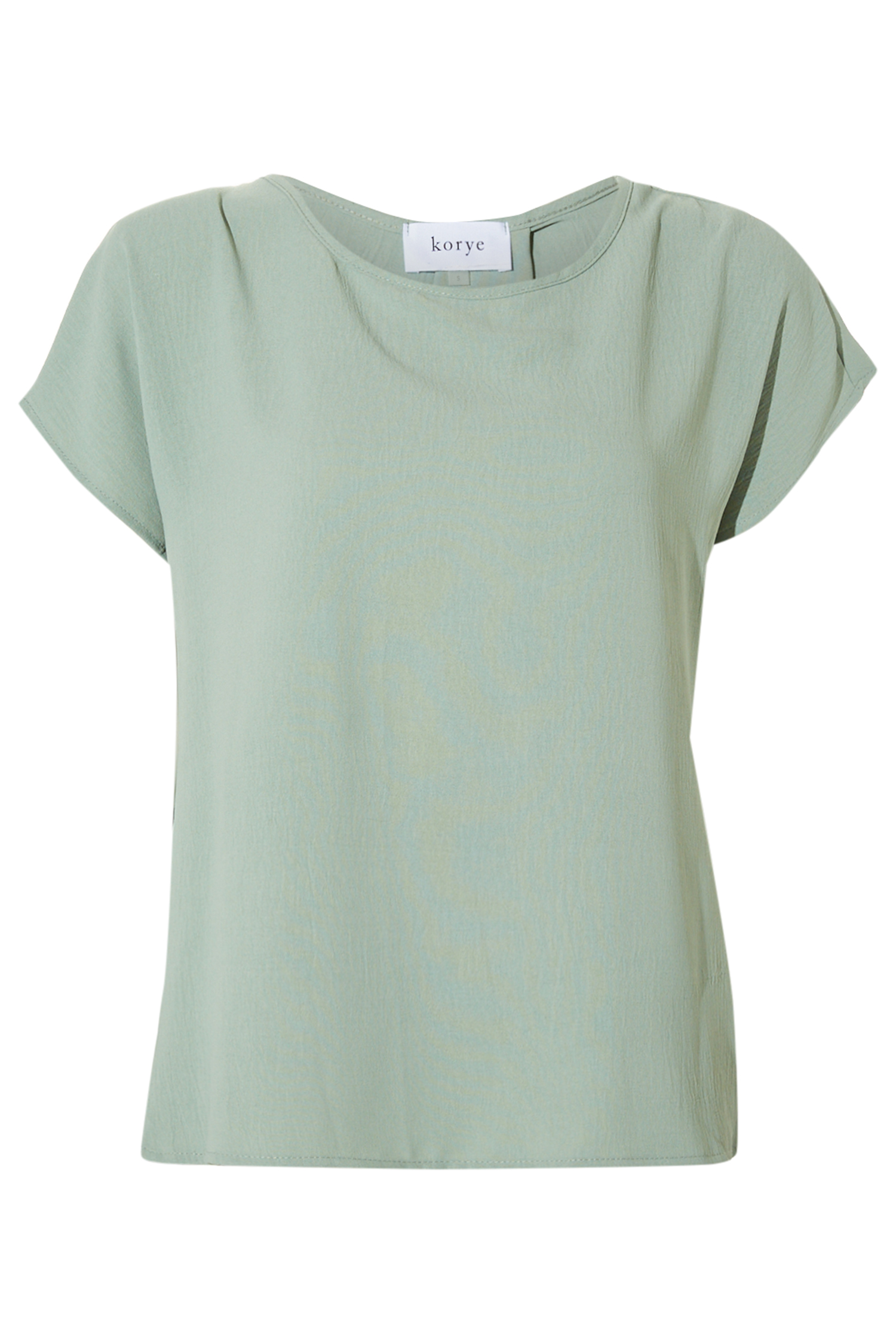 Back Pleat Cross Over Top