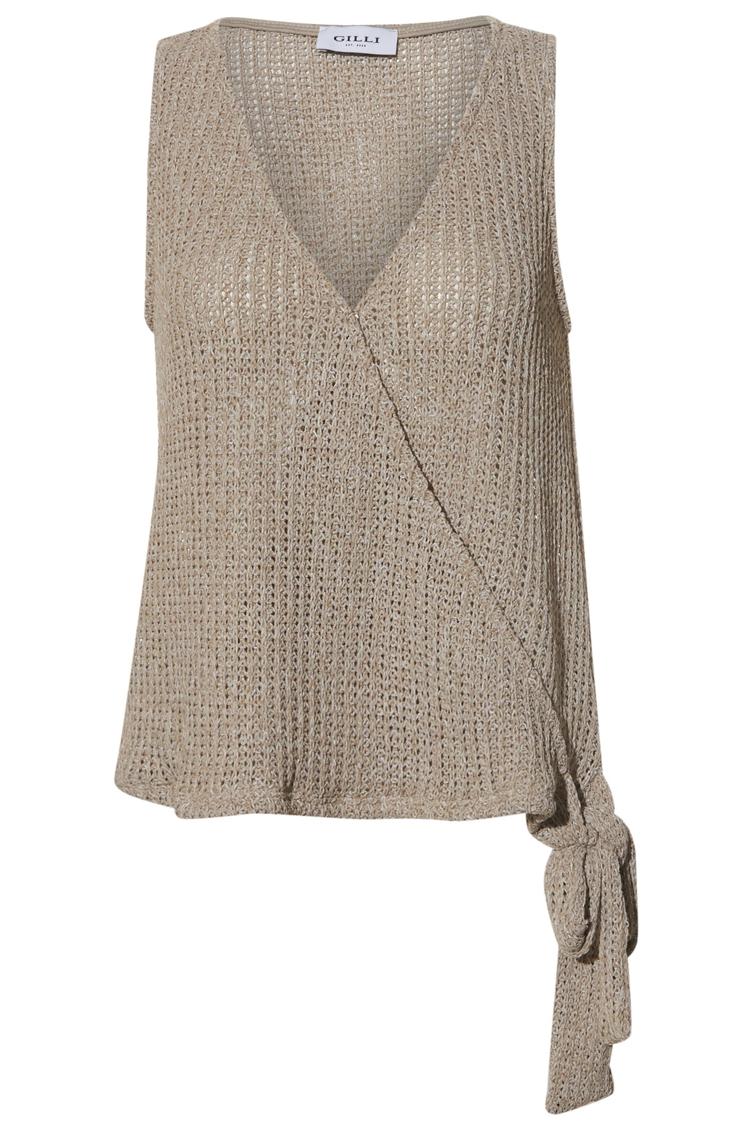 Sleeveless Side Tie Top