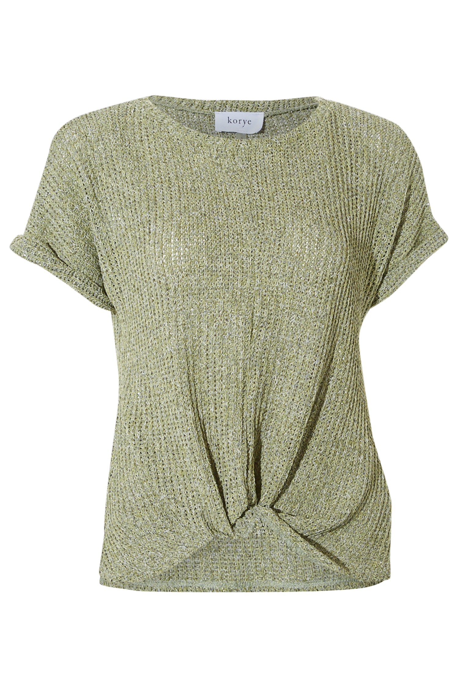 Short Sleeve Front Twist Top
