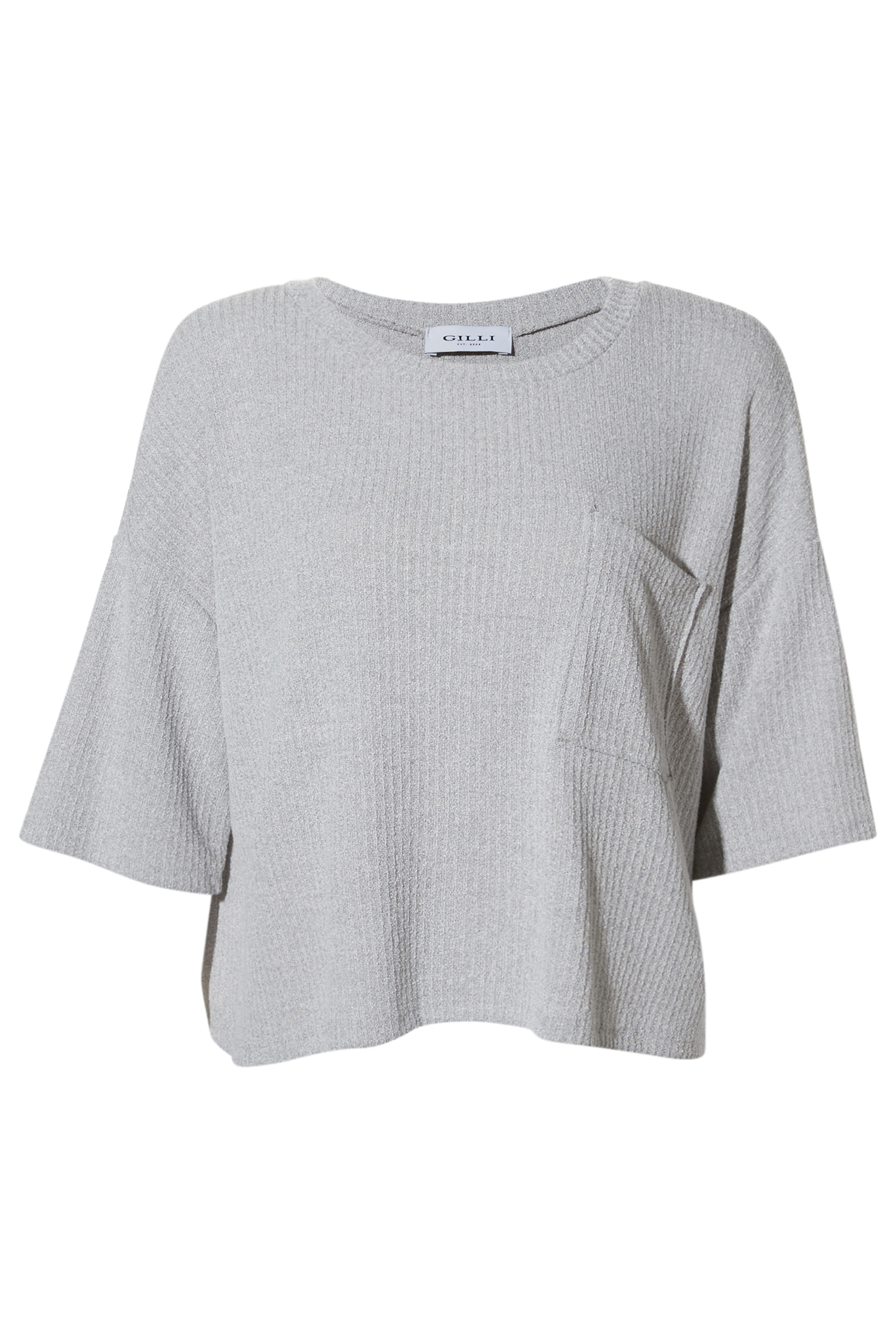 Cropped Pocket Tee