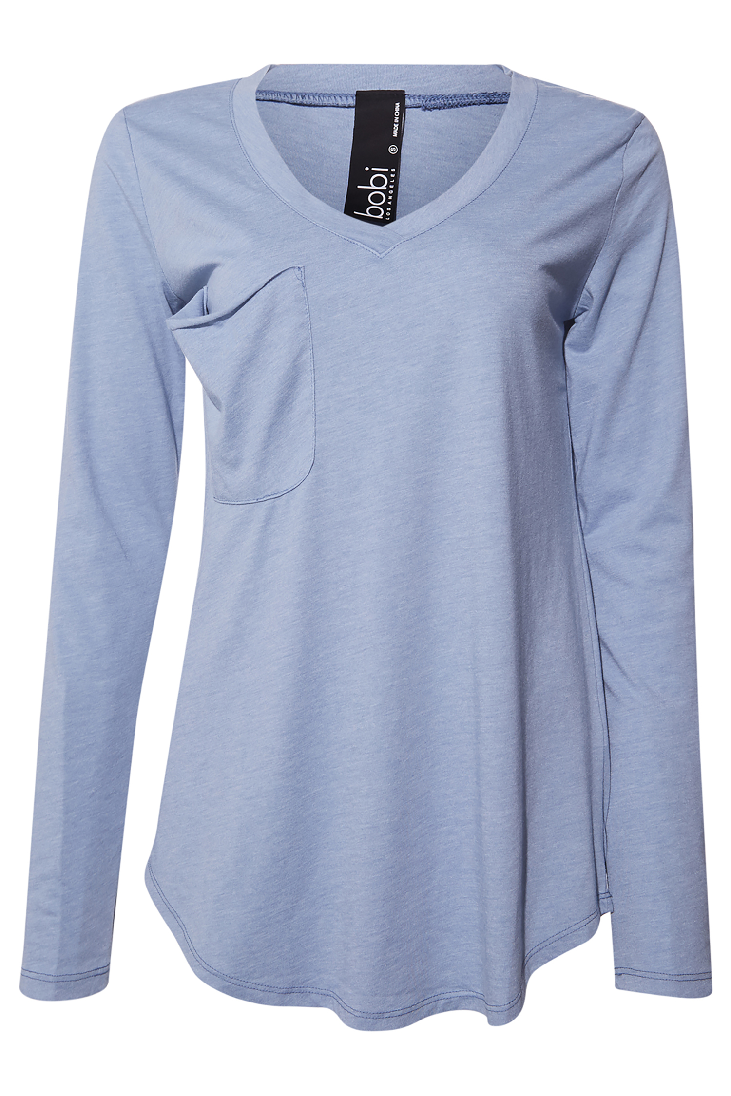 Long Sleeve Tee with Pocket