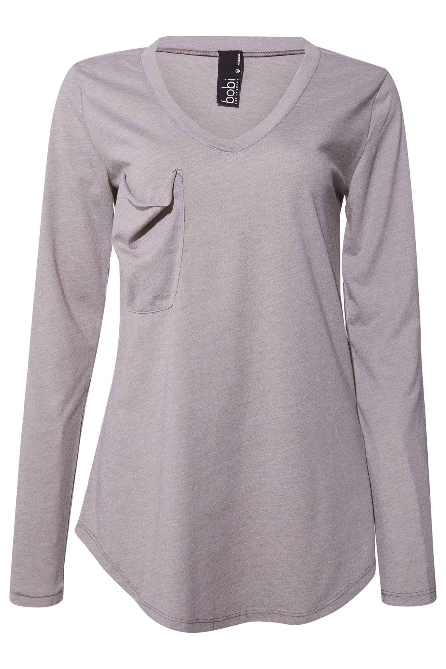 Long Sleeve Tee with Pocket