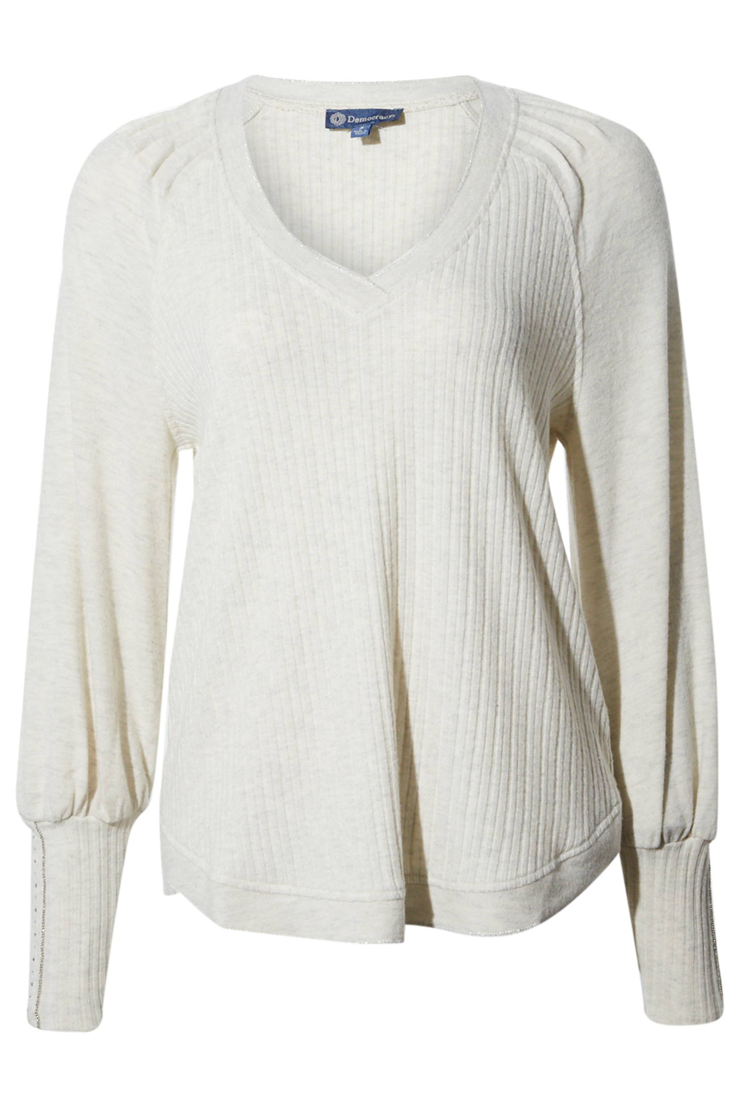 Democracy Studded Cuff Top