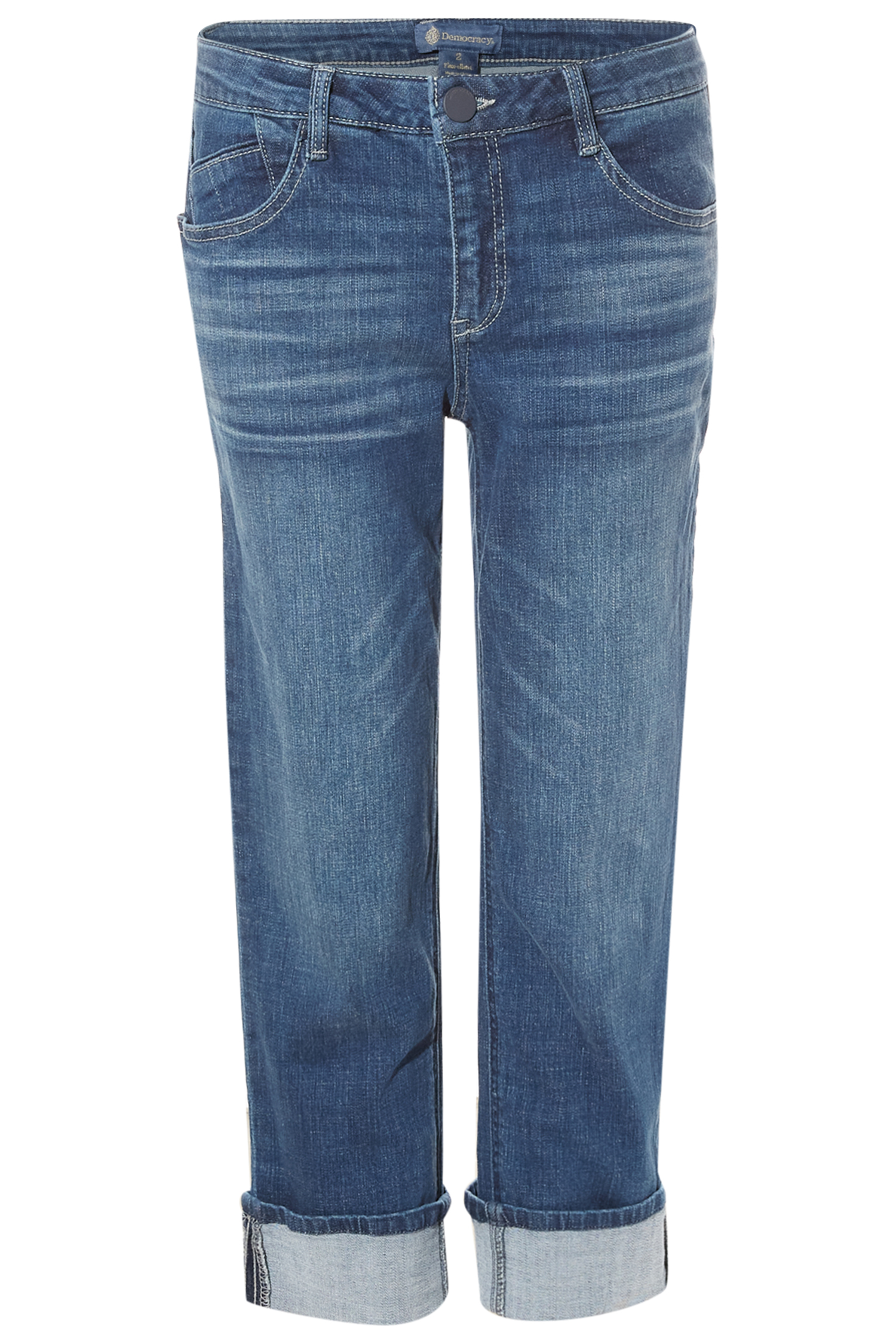 Democracy Absolution Mid Rise Girlfriend Jean