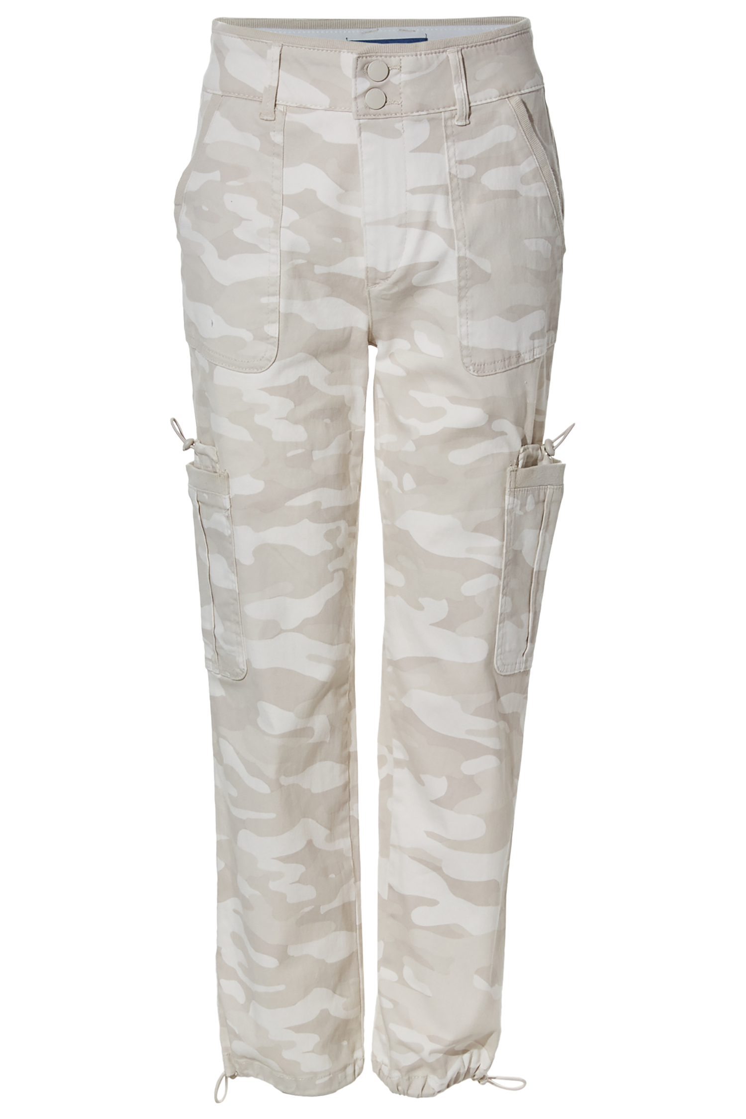Democracy Camouflage Drawstring Hem High Rise Pant