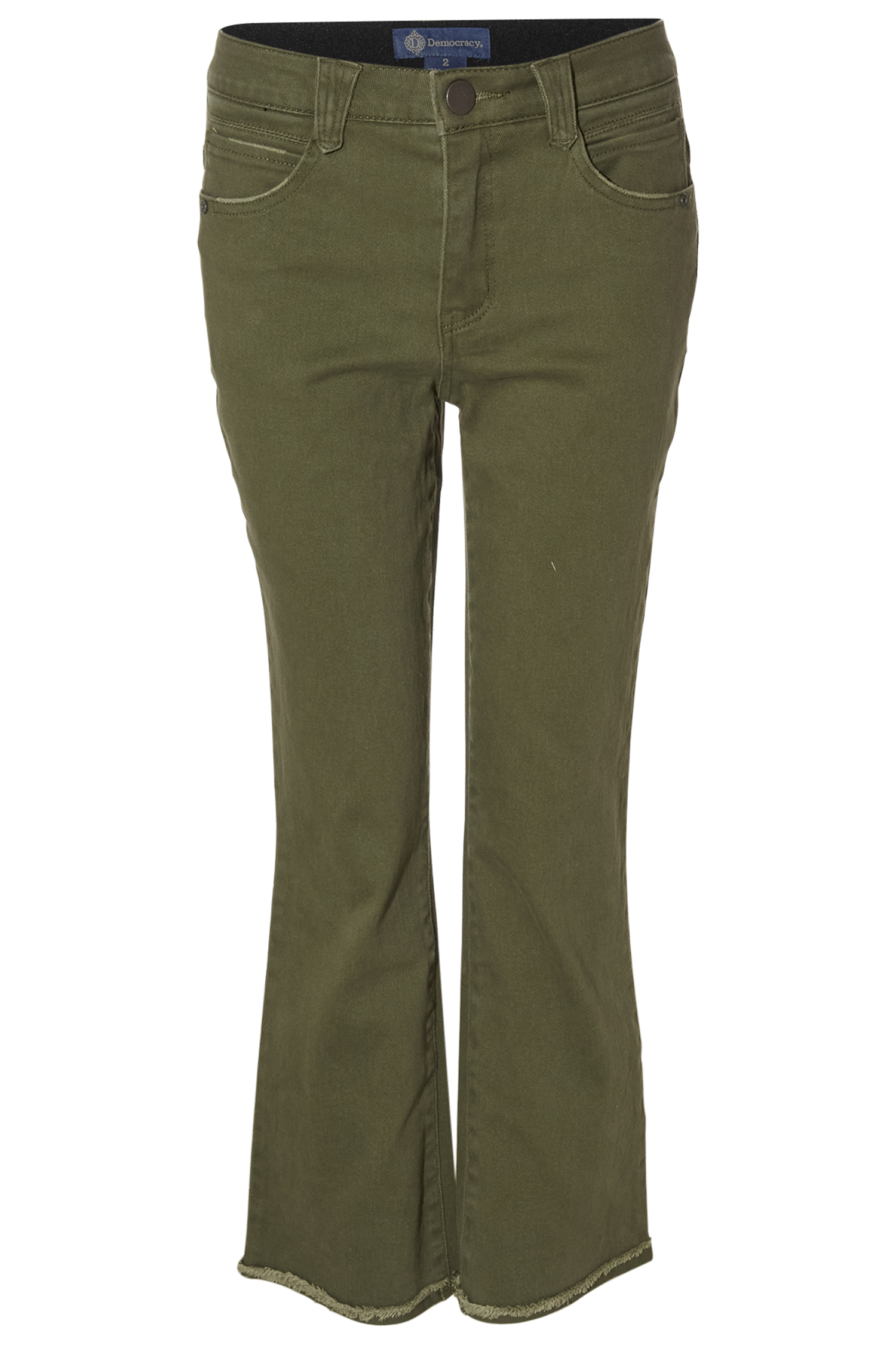 Democracy High Rise Colored Flare Jean