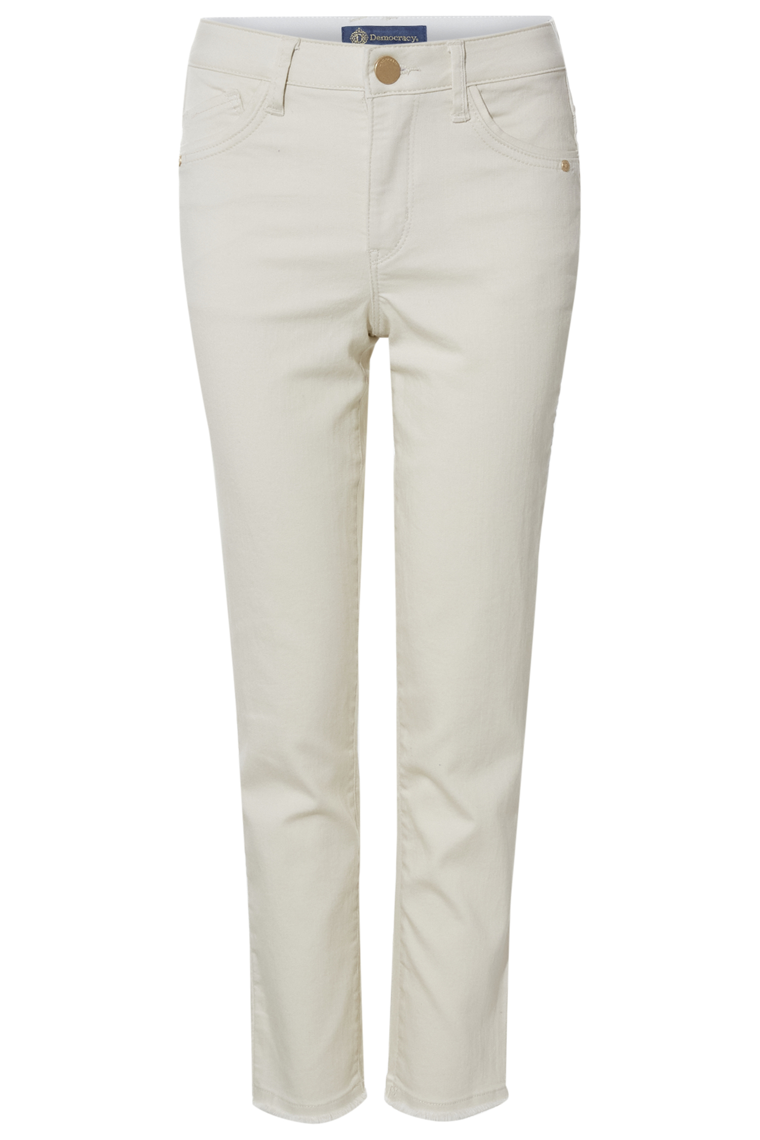 Democracy High Rise Slim Straight Pant