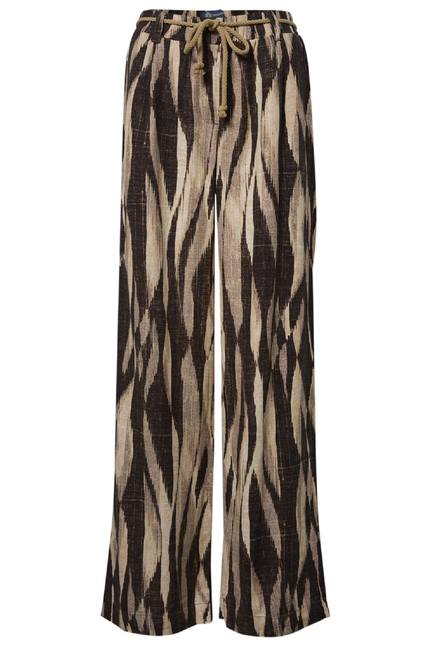 Democracy Wide Leg Printed Pant