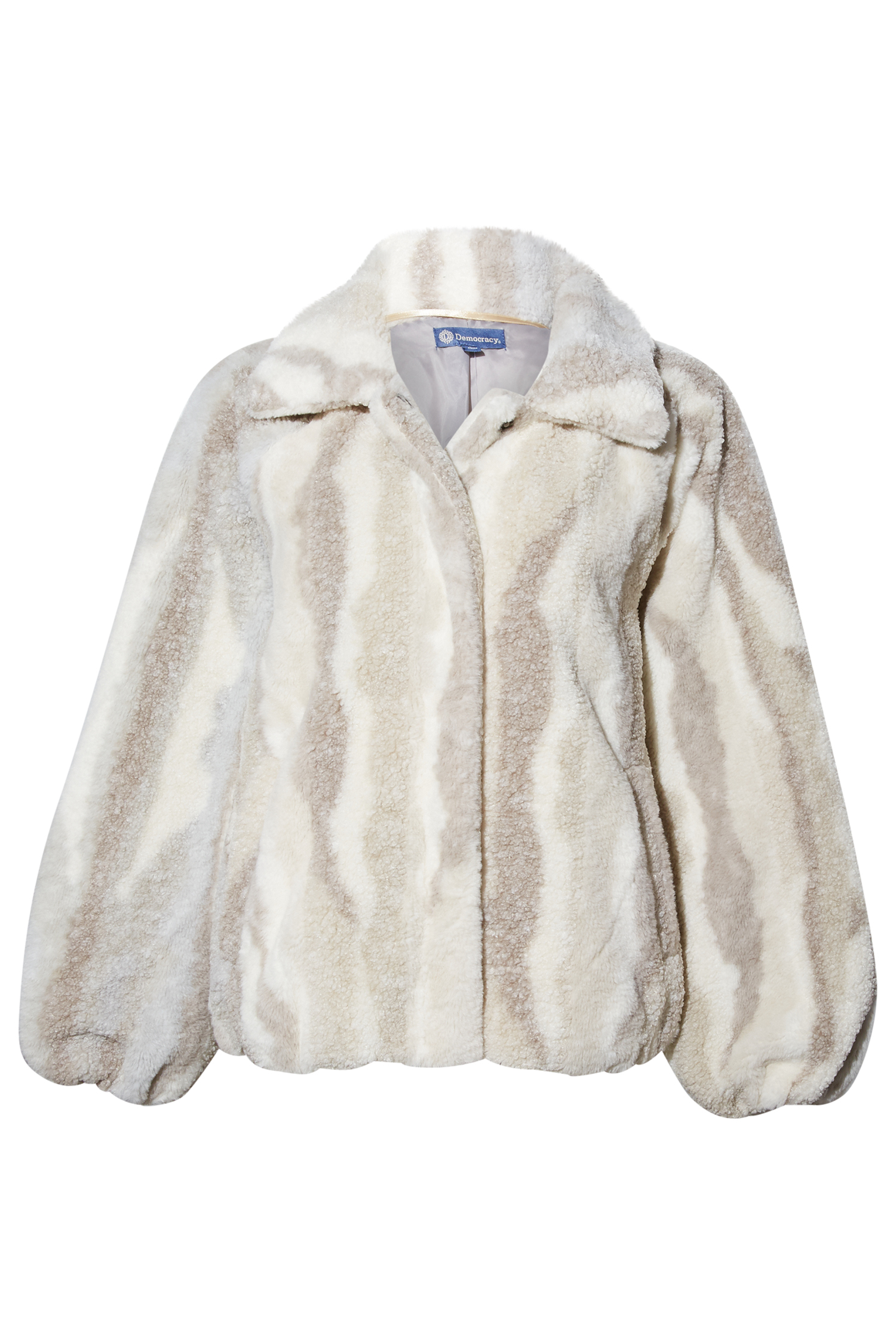 Democracy Fur Bomber Jacket