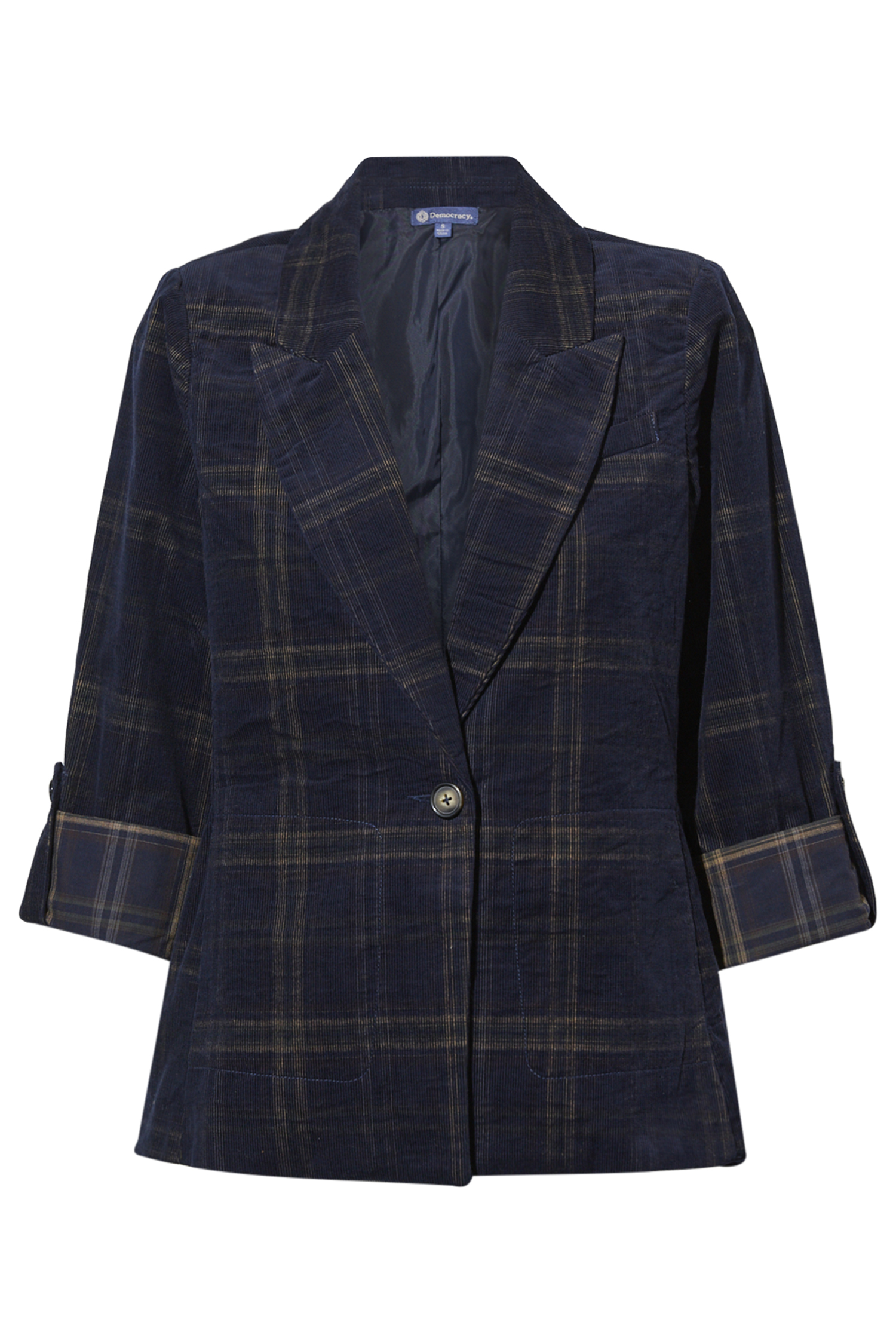 Democracy Single Button Blazer