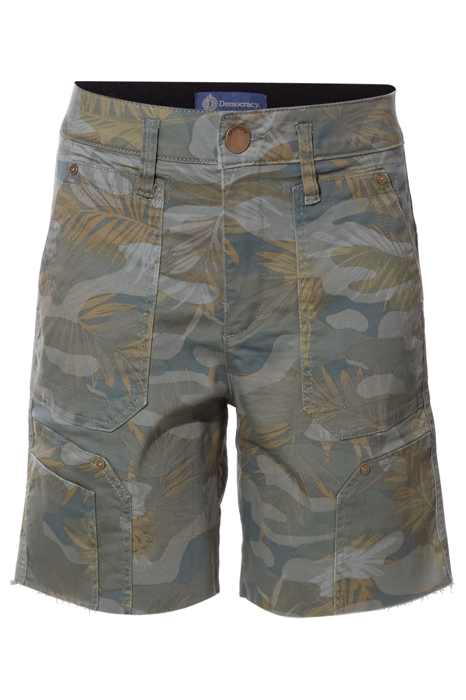 Democracy Camo Print Short