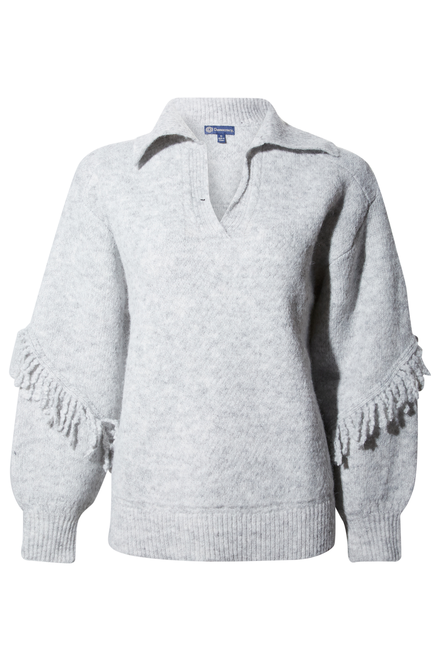 Democracy Fringe Sweater