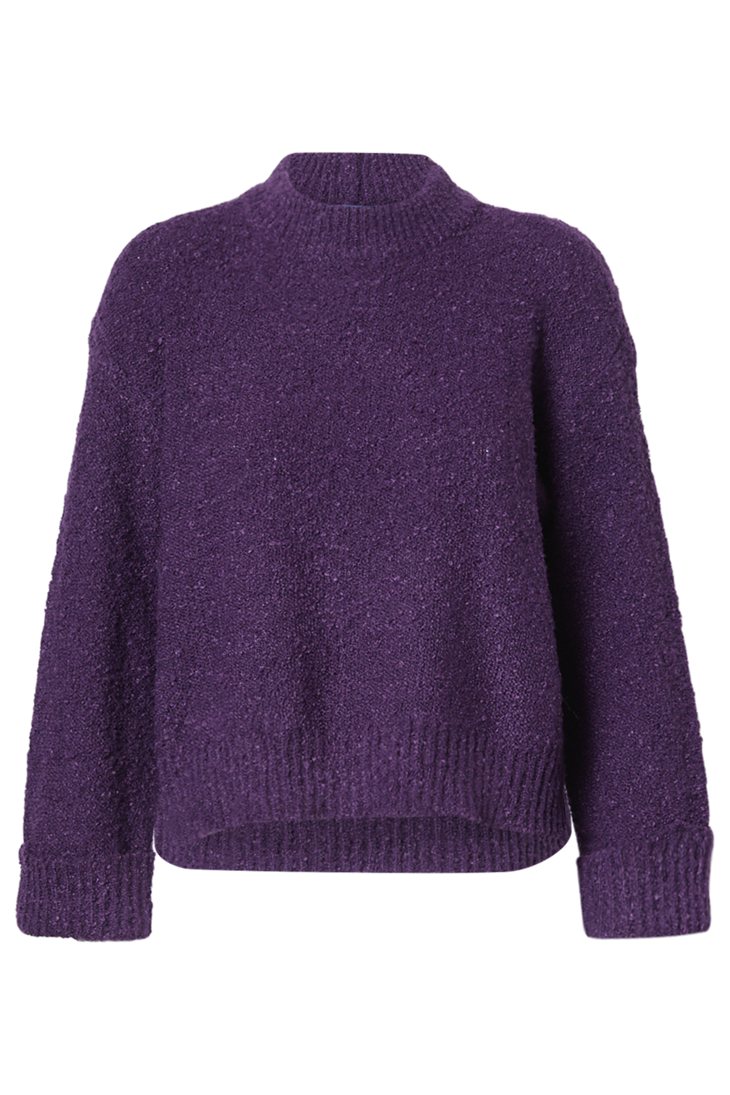 Democracy Long Sleeve Mock Neck Sweater