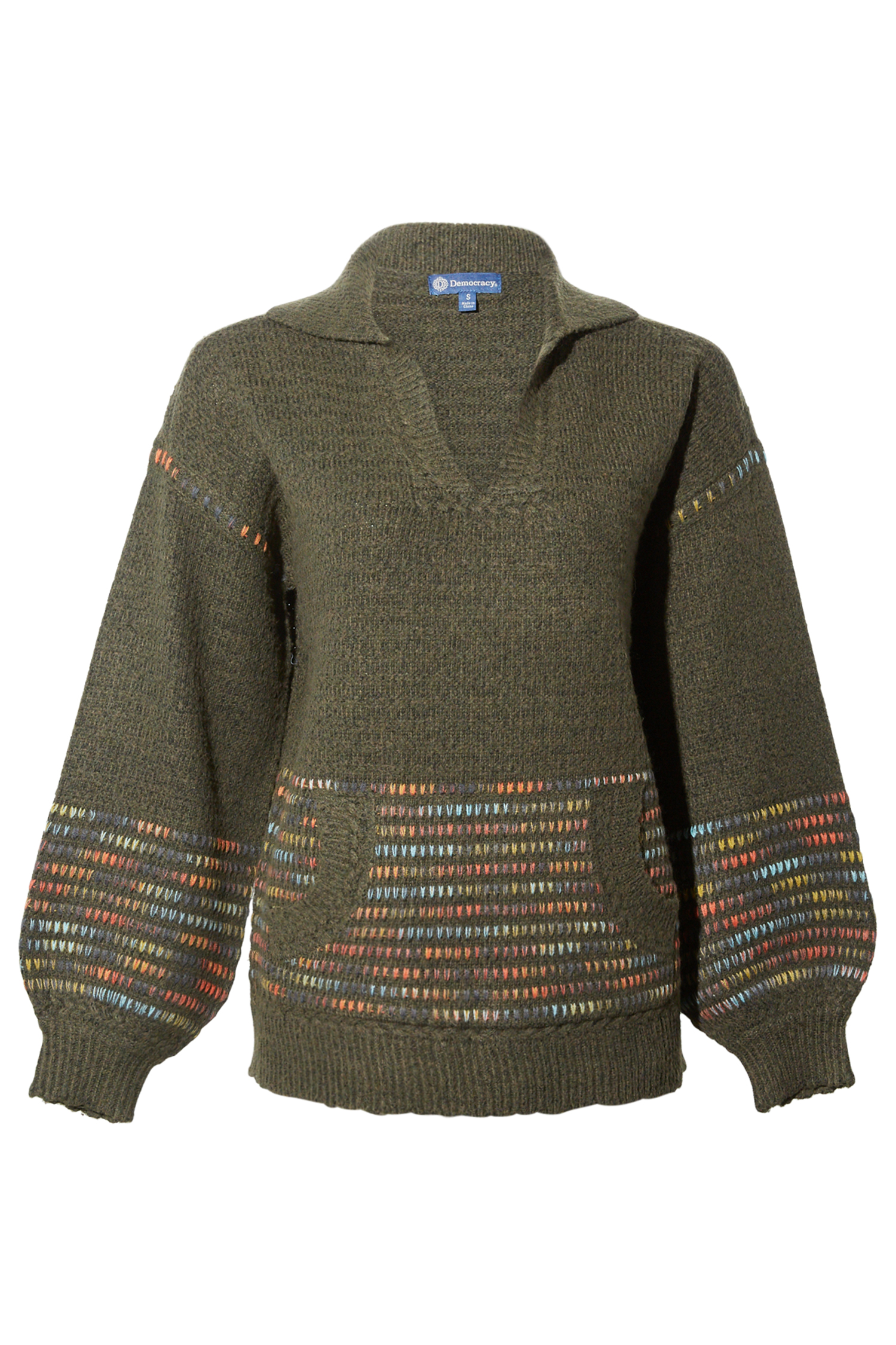 Democracy Space Dye Sweater