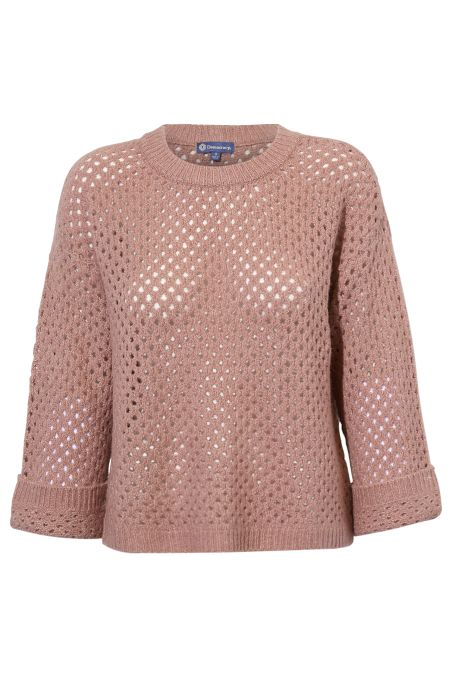 Democracy Round Neck Sweater