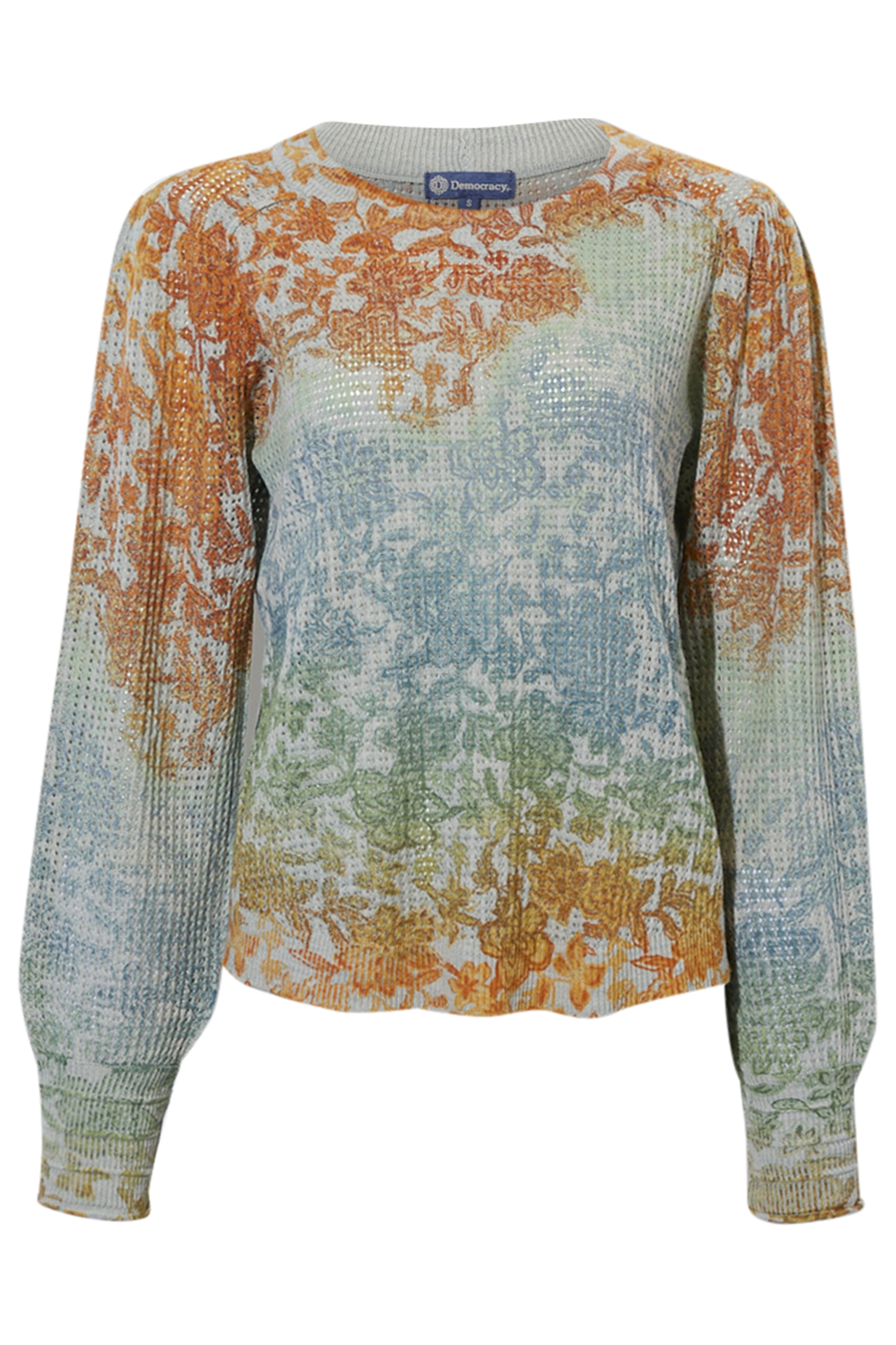 Democracy Multi Colored Printed Sweater