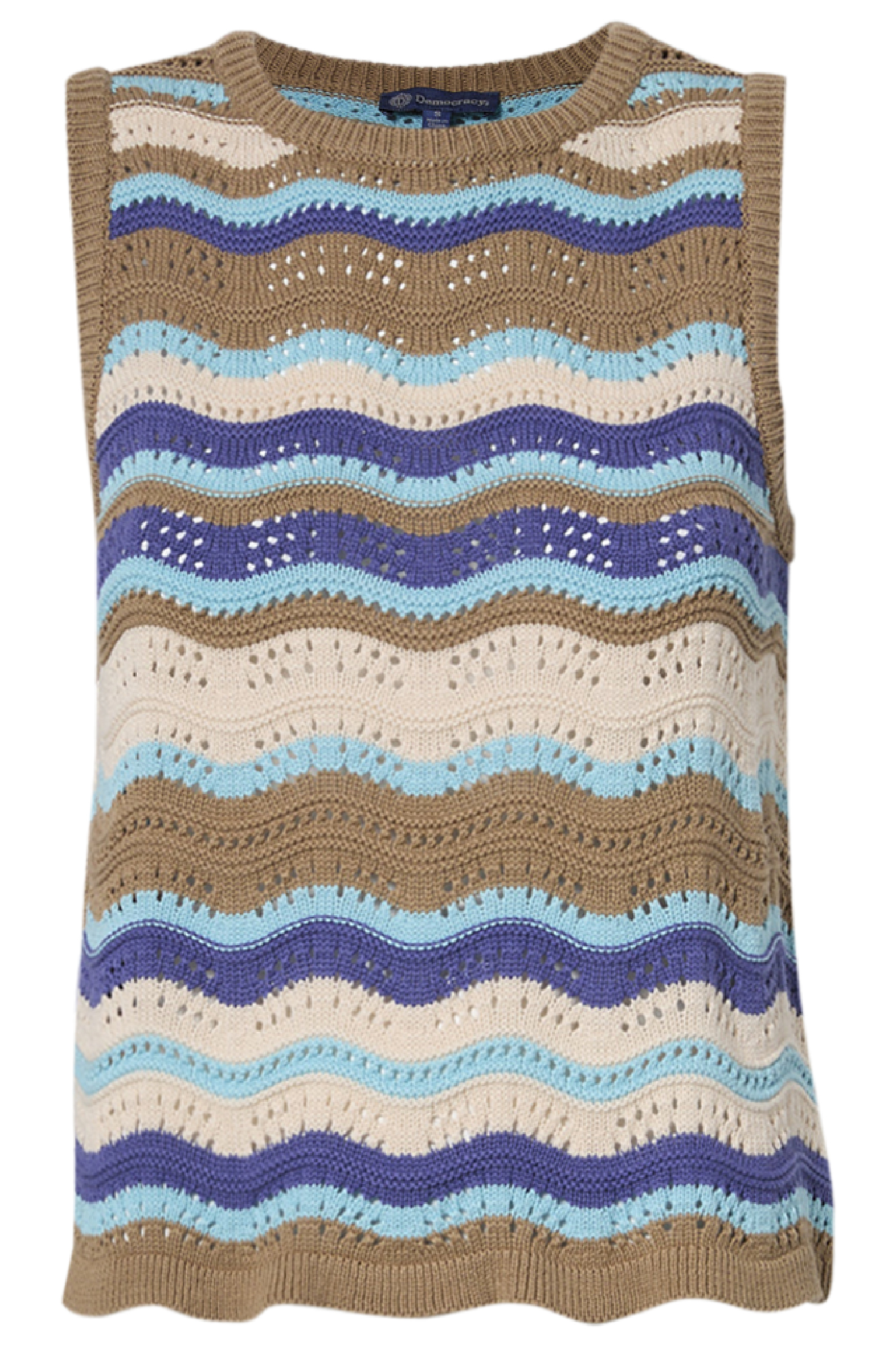 Democracy Wavy Stripe Top