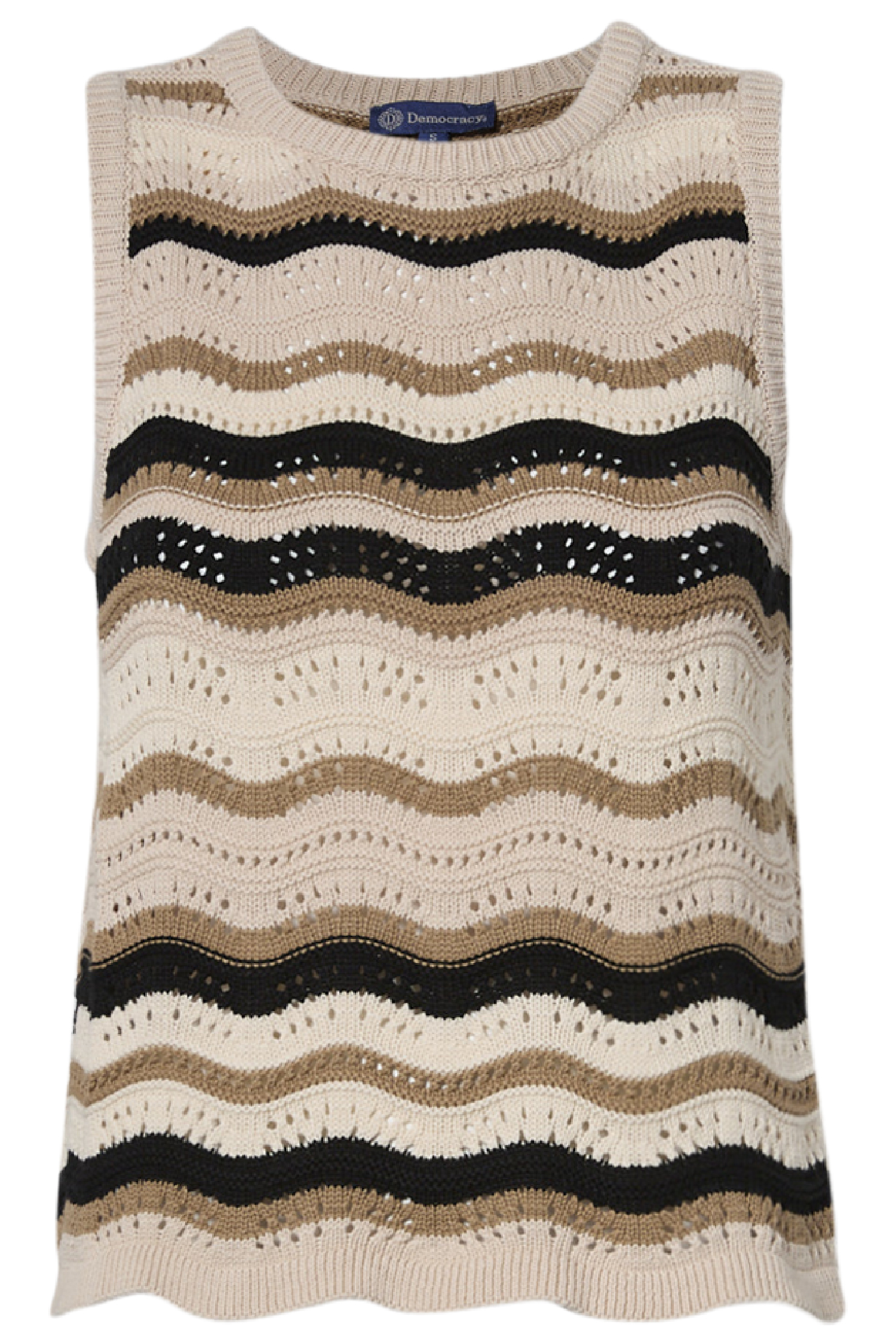 Democracy Wavy Stripe Top