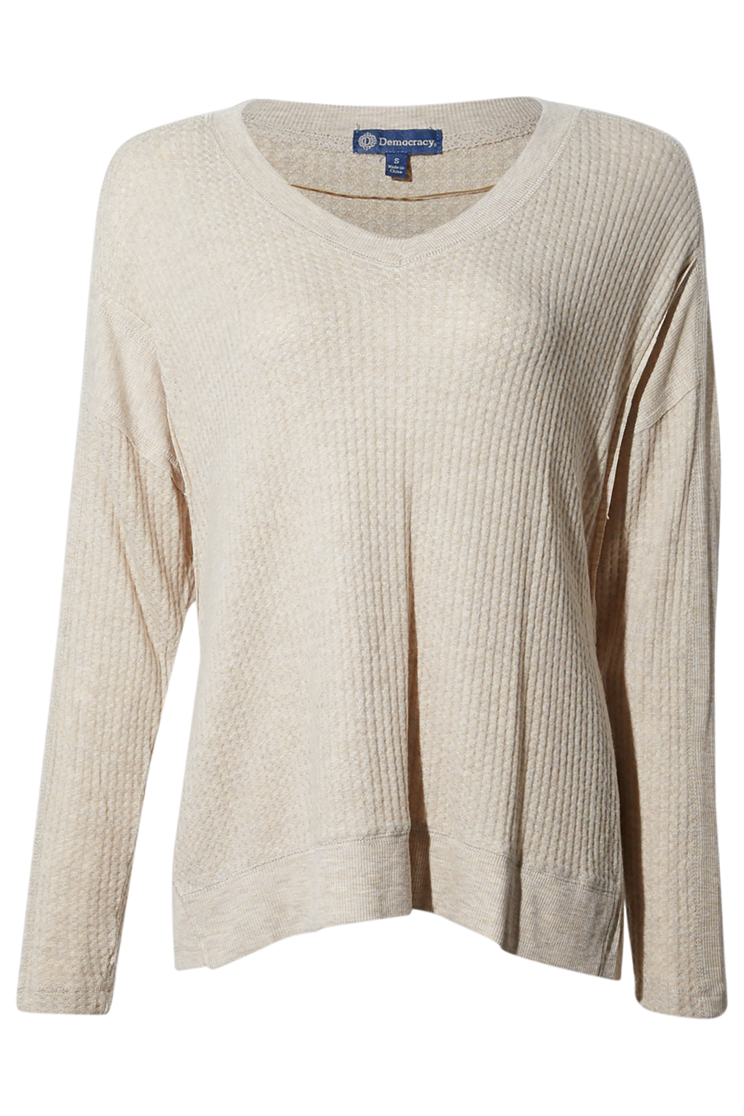 Democracy Long Dolman Sleeve Top