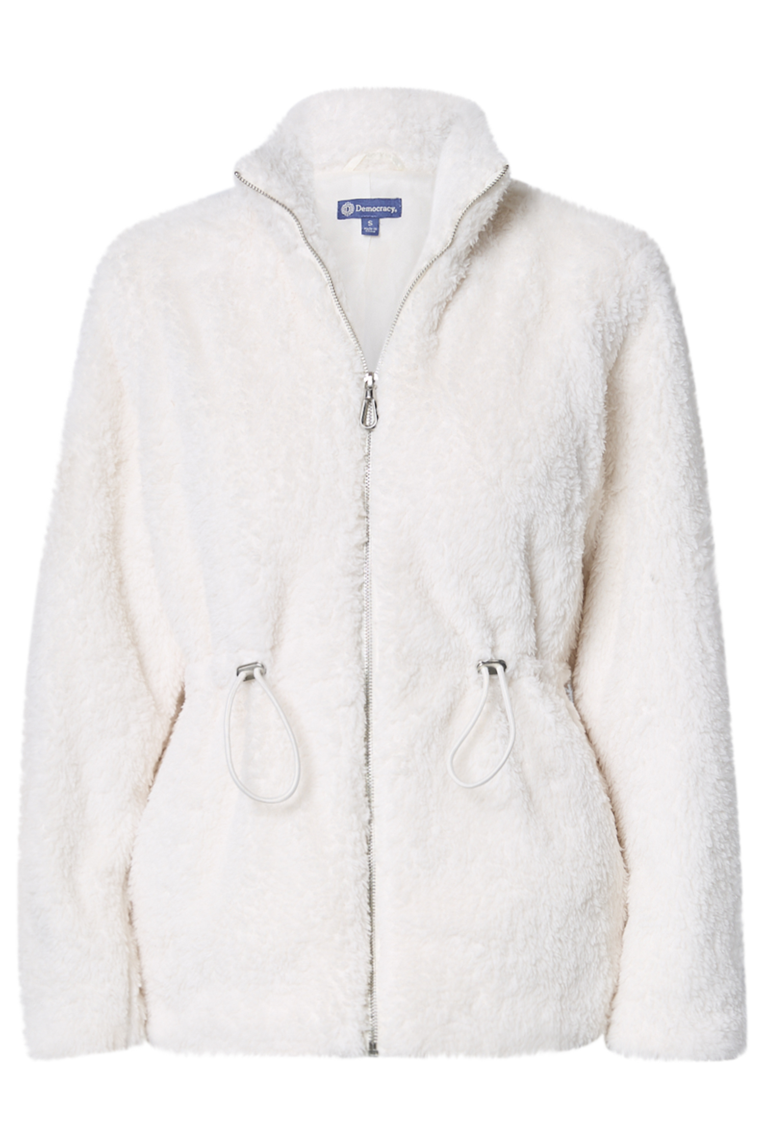 Democracy Zip Front Fur Jacket