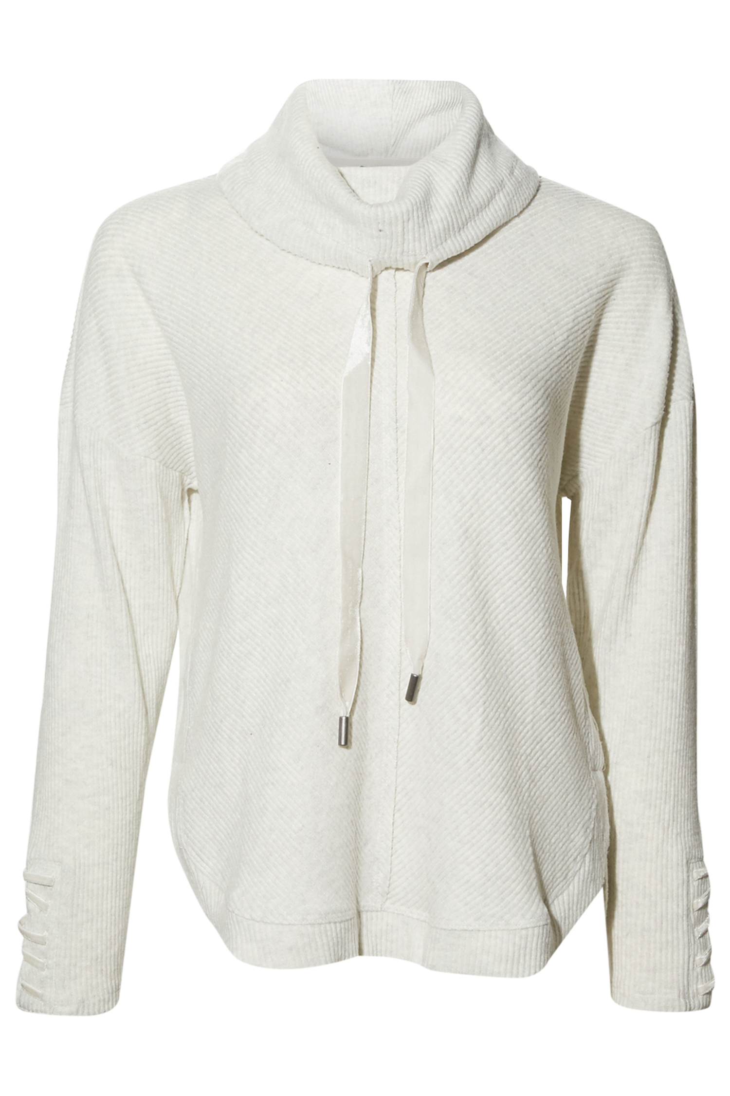 Democracy Long Sleeve Cowl Neck Top