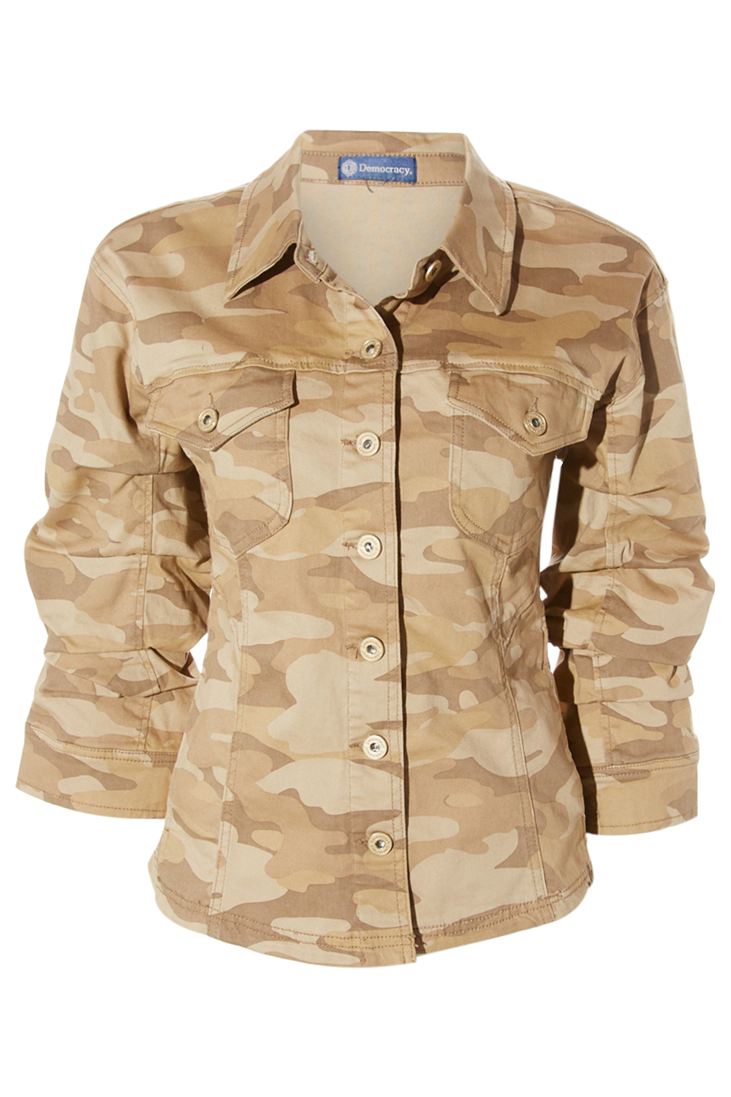 Democracy Ruched Sleeve Jacket