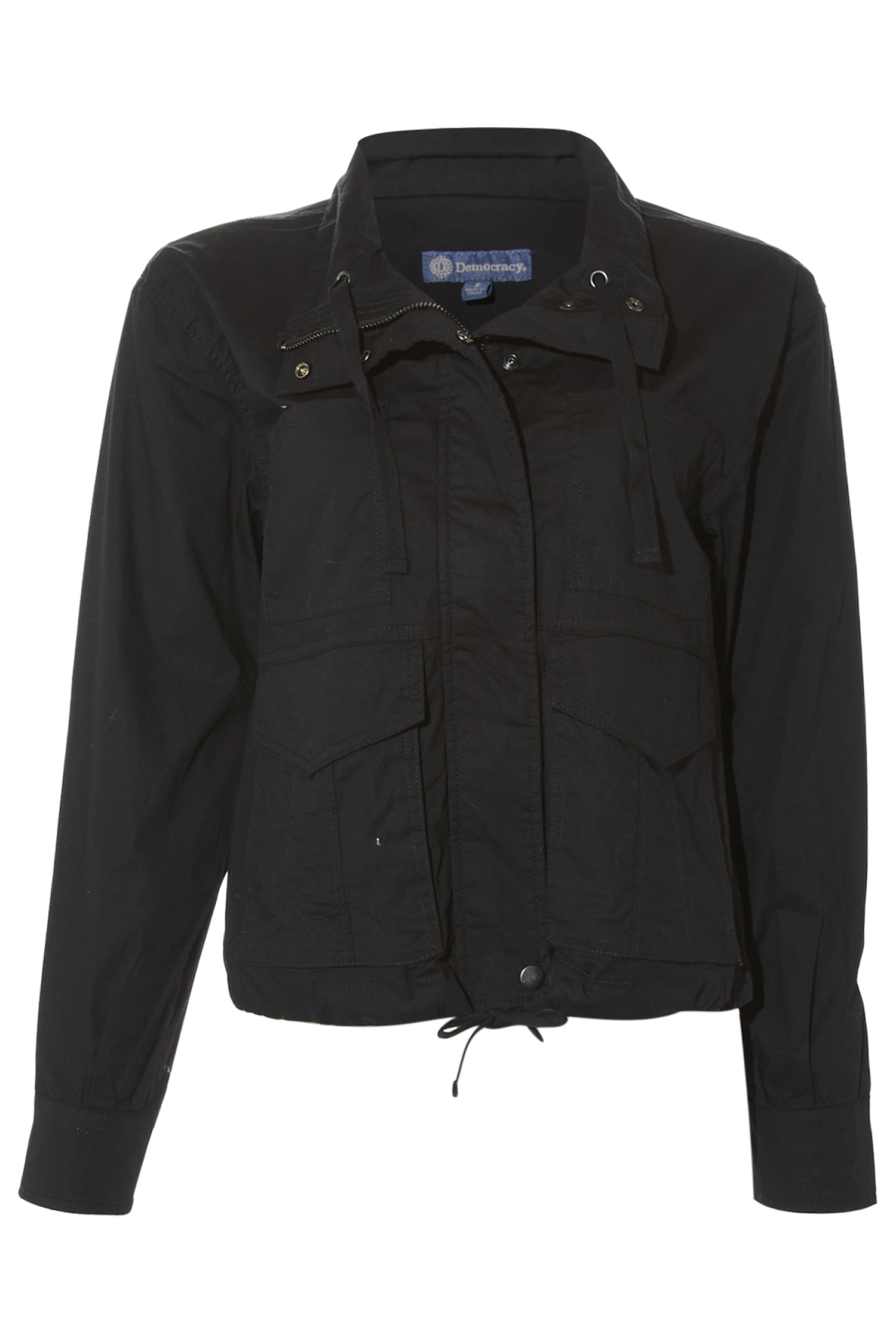 Democracy Cropped Utility Jacket