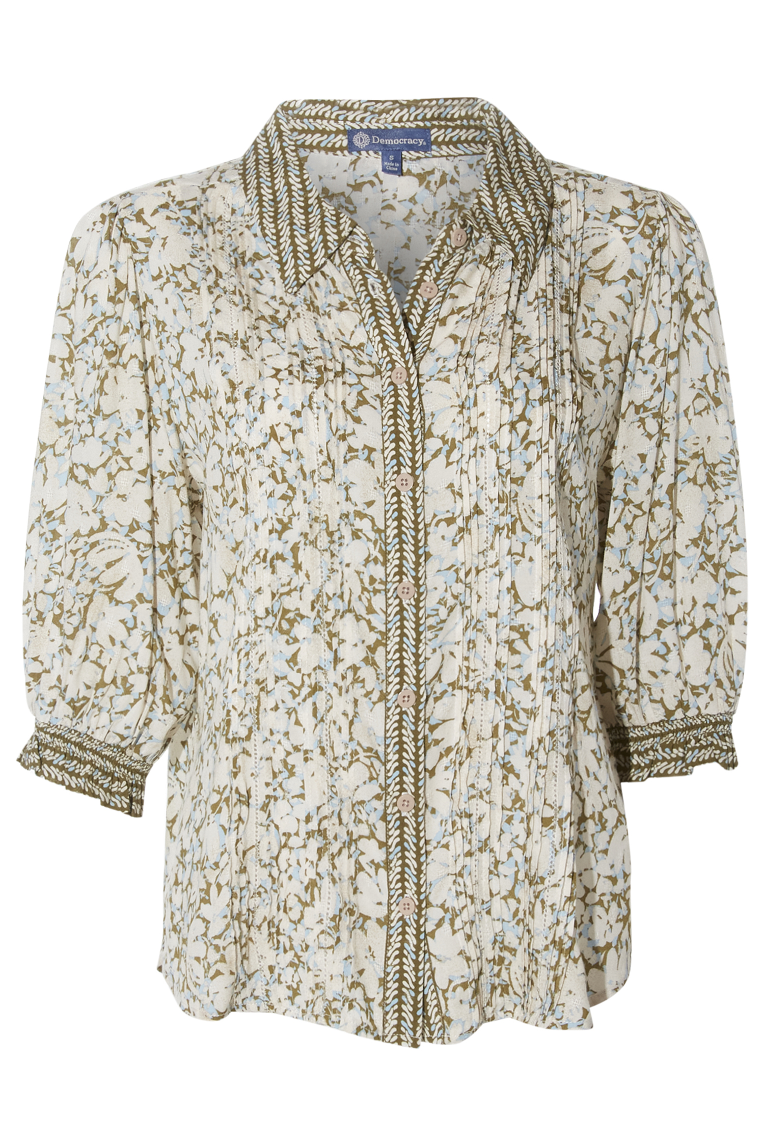 Democracy Flounce Sleeve Top
