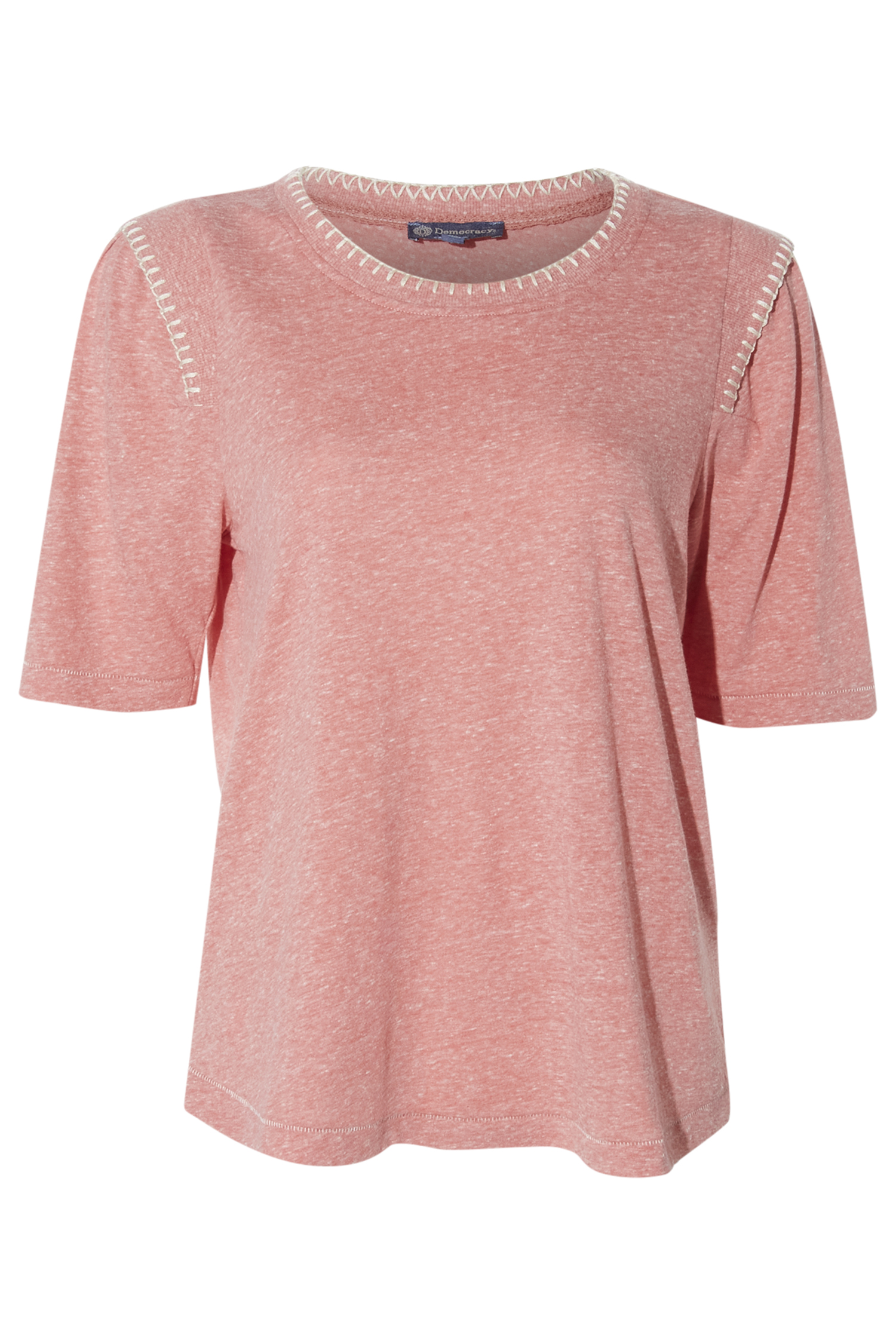 Democracy Embroidered Tee