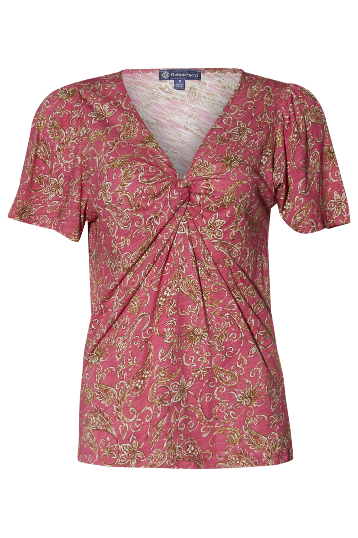 Democracy Twist Front Top