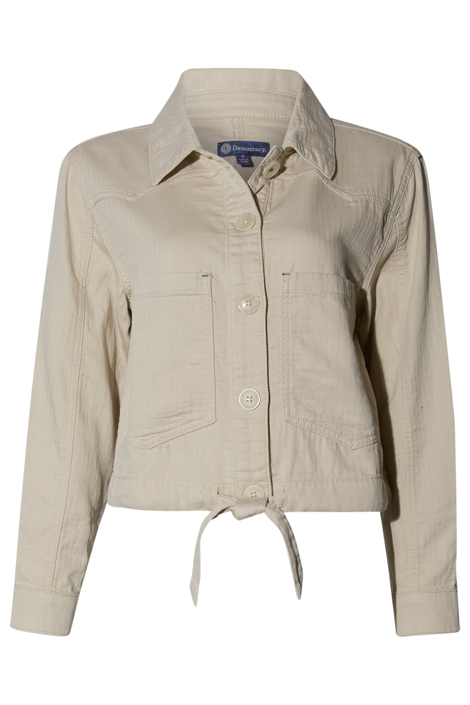 Democracy Light Oversized Pocket Jacket