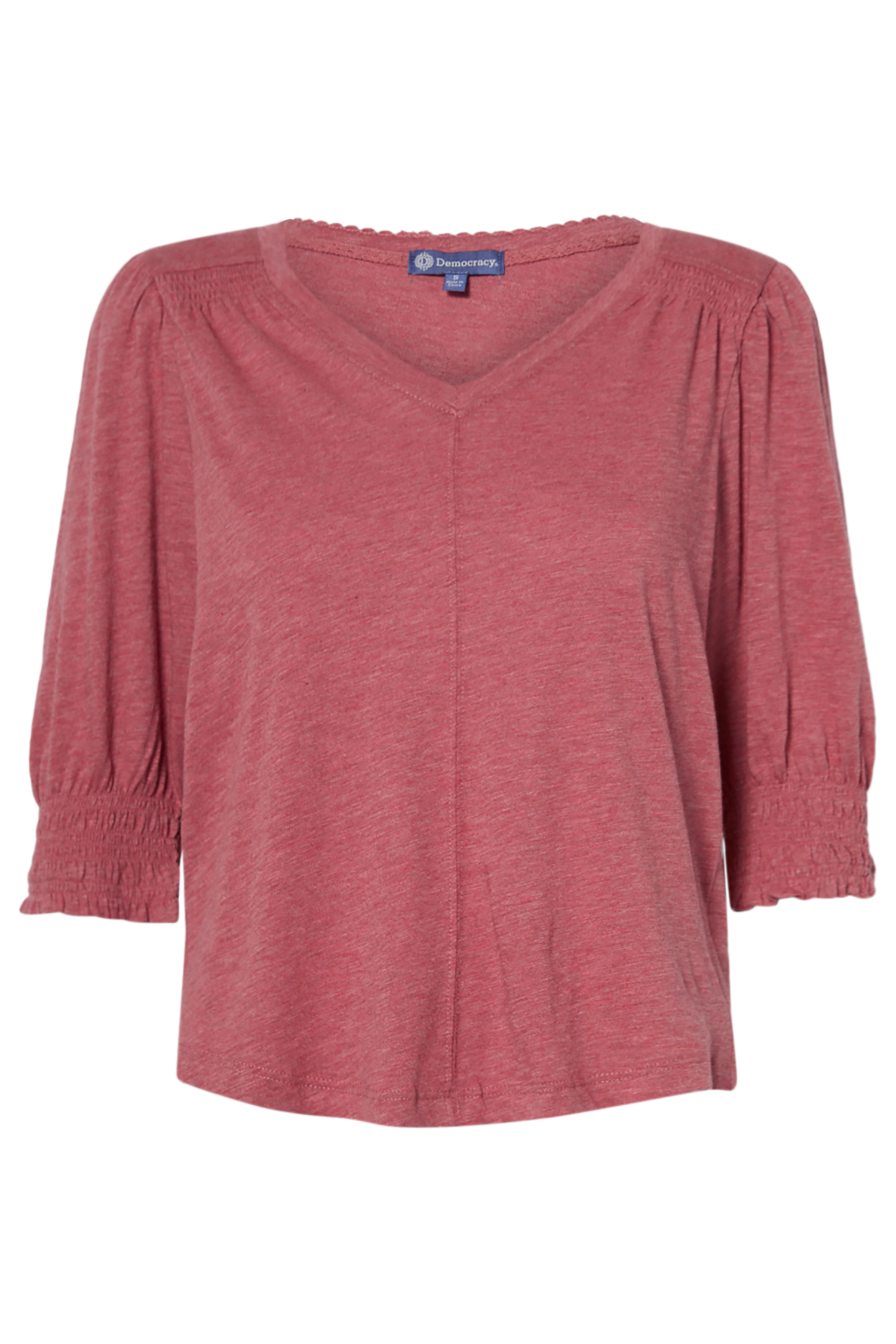 Democracy V-Neck Top